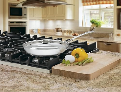Miniatura 4 de Cuisinart 419-14 - Contorno de acero inoxidable, varios tamaños y estilos, sartén