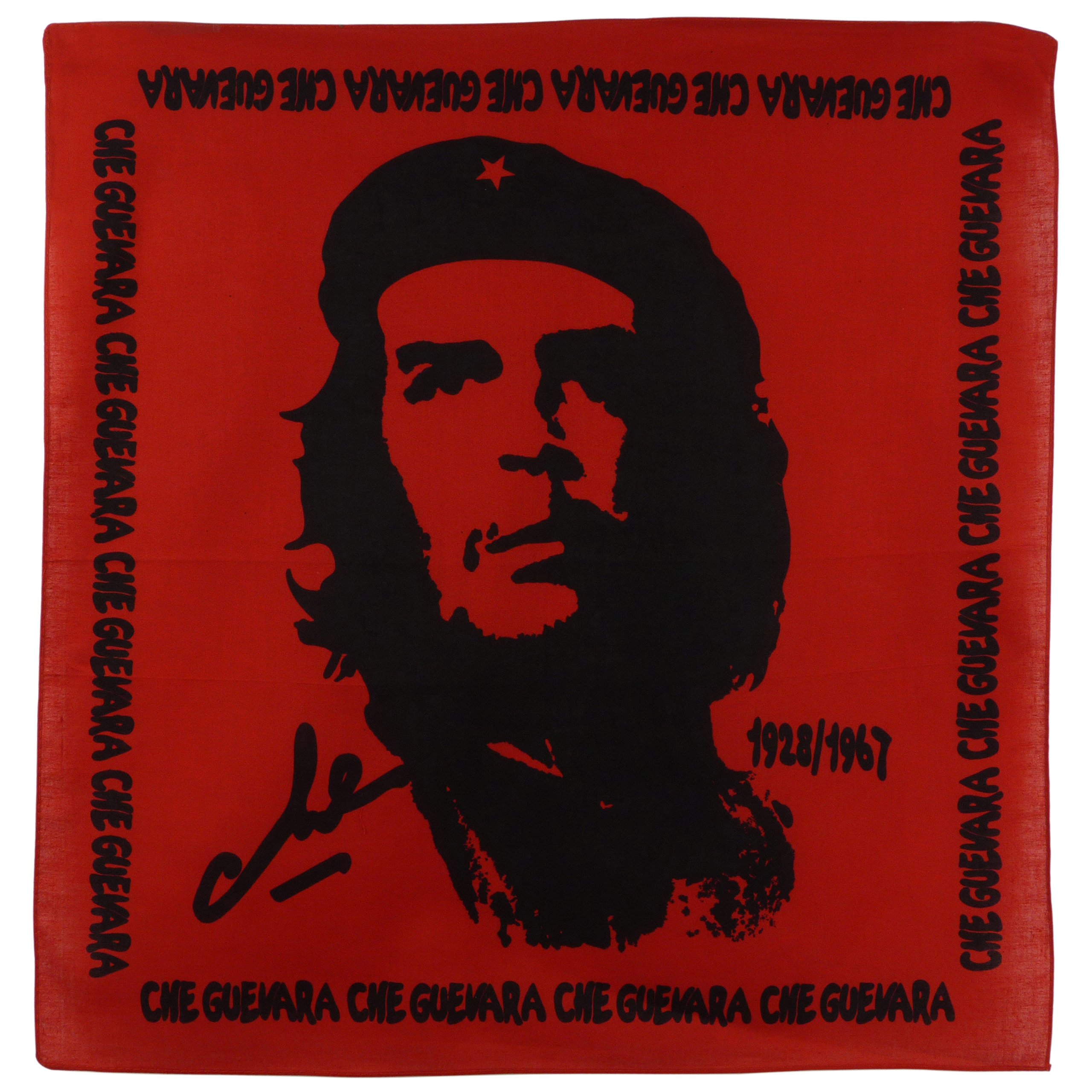 This is not fashion Che Guevara Red Bandana Bandanna Scarf Revolution Argentina Cuban