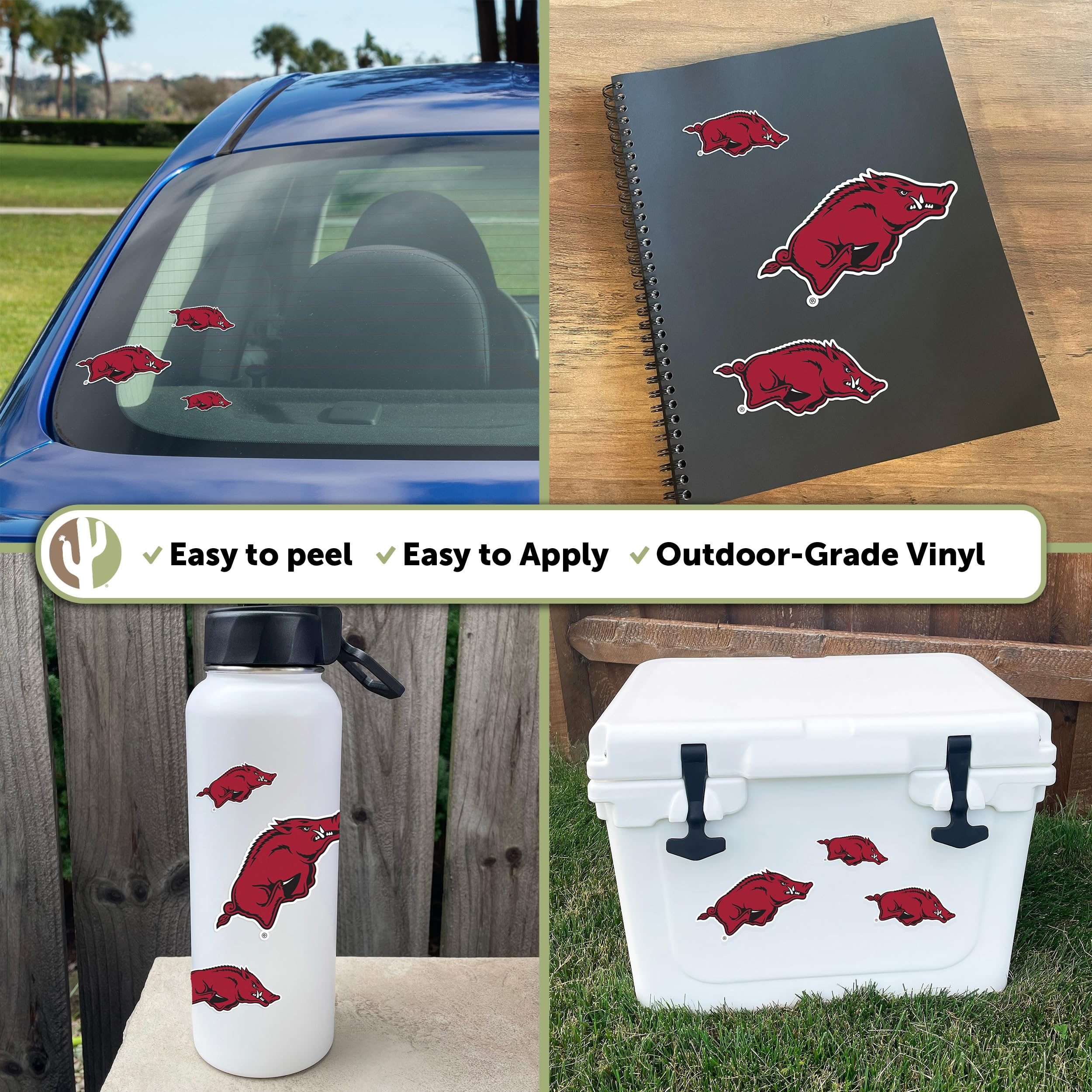 Western Michigan University WMU Broncos Vinyl Decal Sticker Sheet - Laptop, Car, Water Bottle Decor