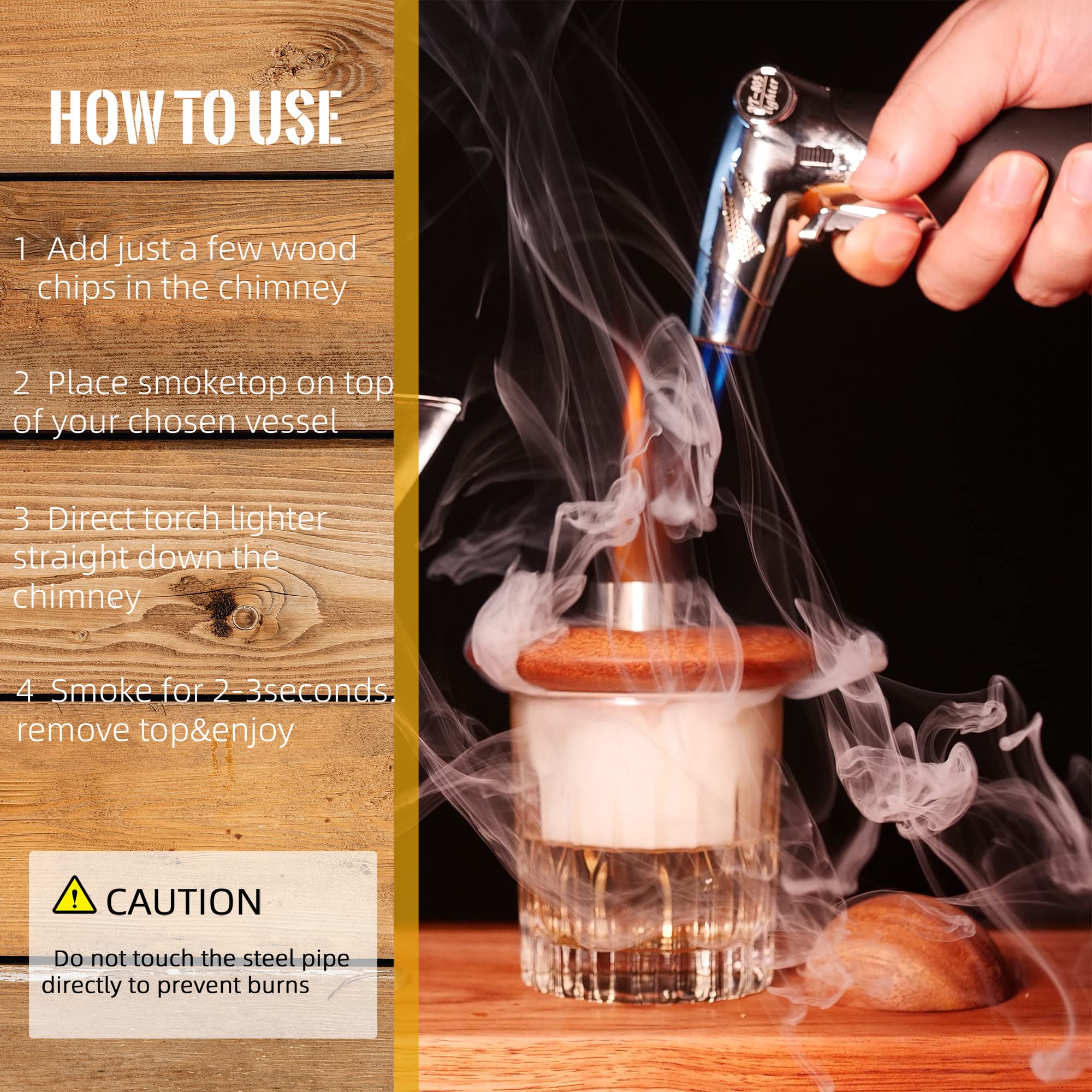 Amazon | SITOO カクテルスモーカー オールドファッション ウイスキー