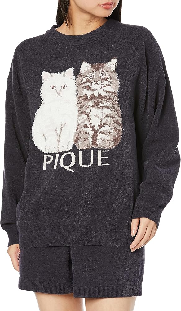 Amazon | [ジェラート ピケ] ツインズキャットJQDプルオーバー