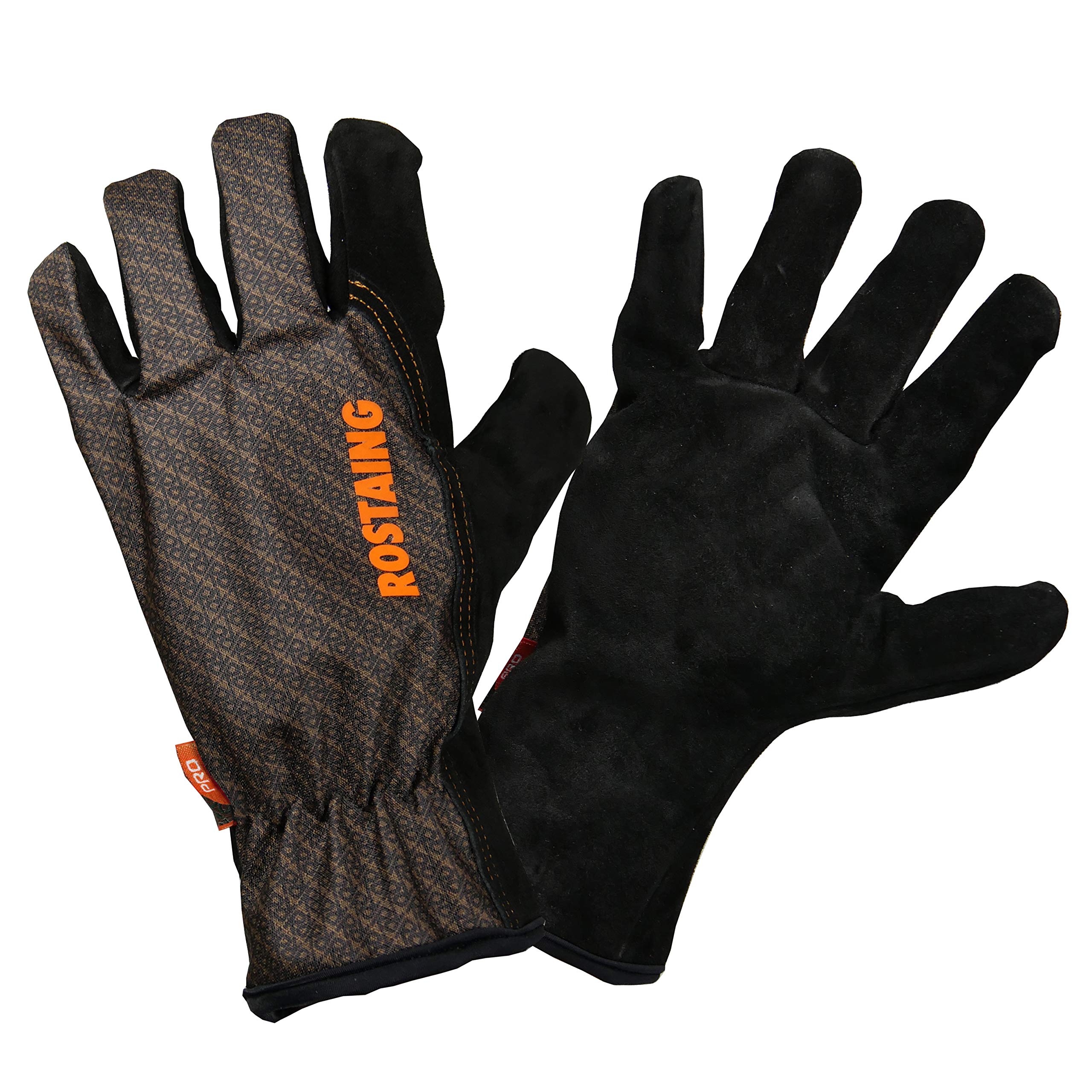 Gants STRONGER Rostaing – Renfort Cuir, Anti-coupure, Excellent Grip Pour Travaux Intenses