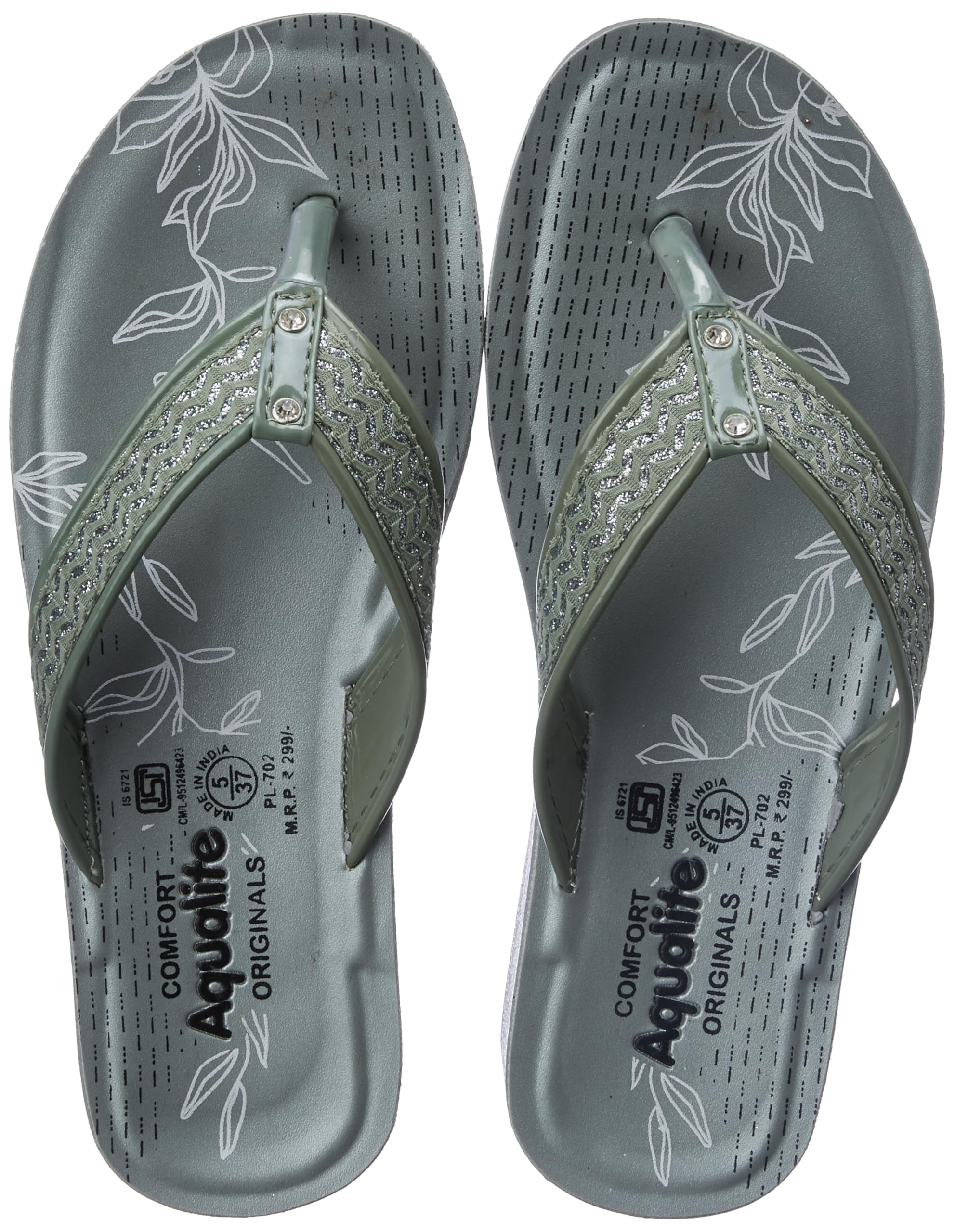 See full amazon price history chart for Aqualite Women PL-702 Slipper, Grey/Green, 6 UK/India Aqualite Women PL-702 Slipper, Grey/Green, 6 UK/India (B0D95Y9RW4) Amazon Price History, Amazon Price Tracker