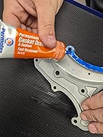 Vista 5 de Permatex 85420 Permashield Apósito y sellador de juntas resistentes al combustible, tubo de 2 onzas, naranja