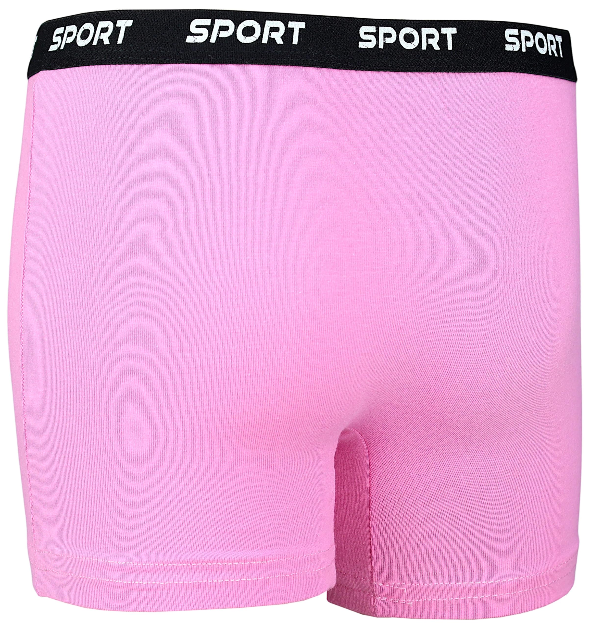 TupTam Mädchen Boxershorts aus Baumwolle – 10er Pack – Bequeme Unterwäsche für Schule, Sport und Alltag