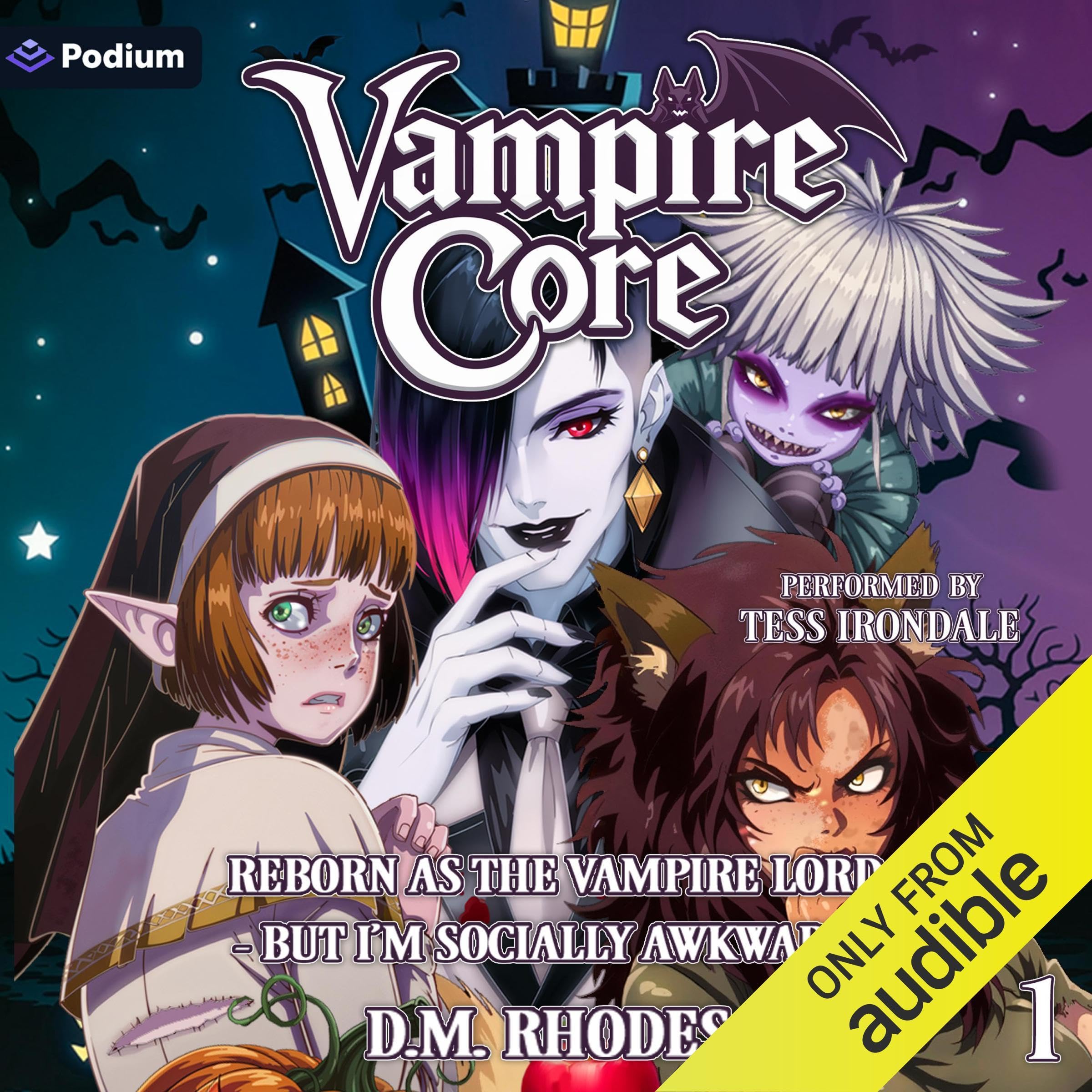 Reborn as the Hot Evil Vampire Lord, but I'm Socially Awkward: Volume 1