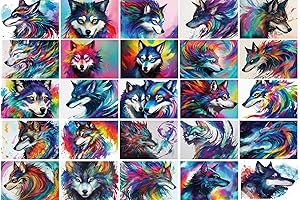Wolf Valentines Cards | Enchanting Expressions of Love