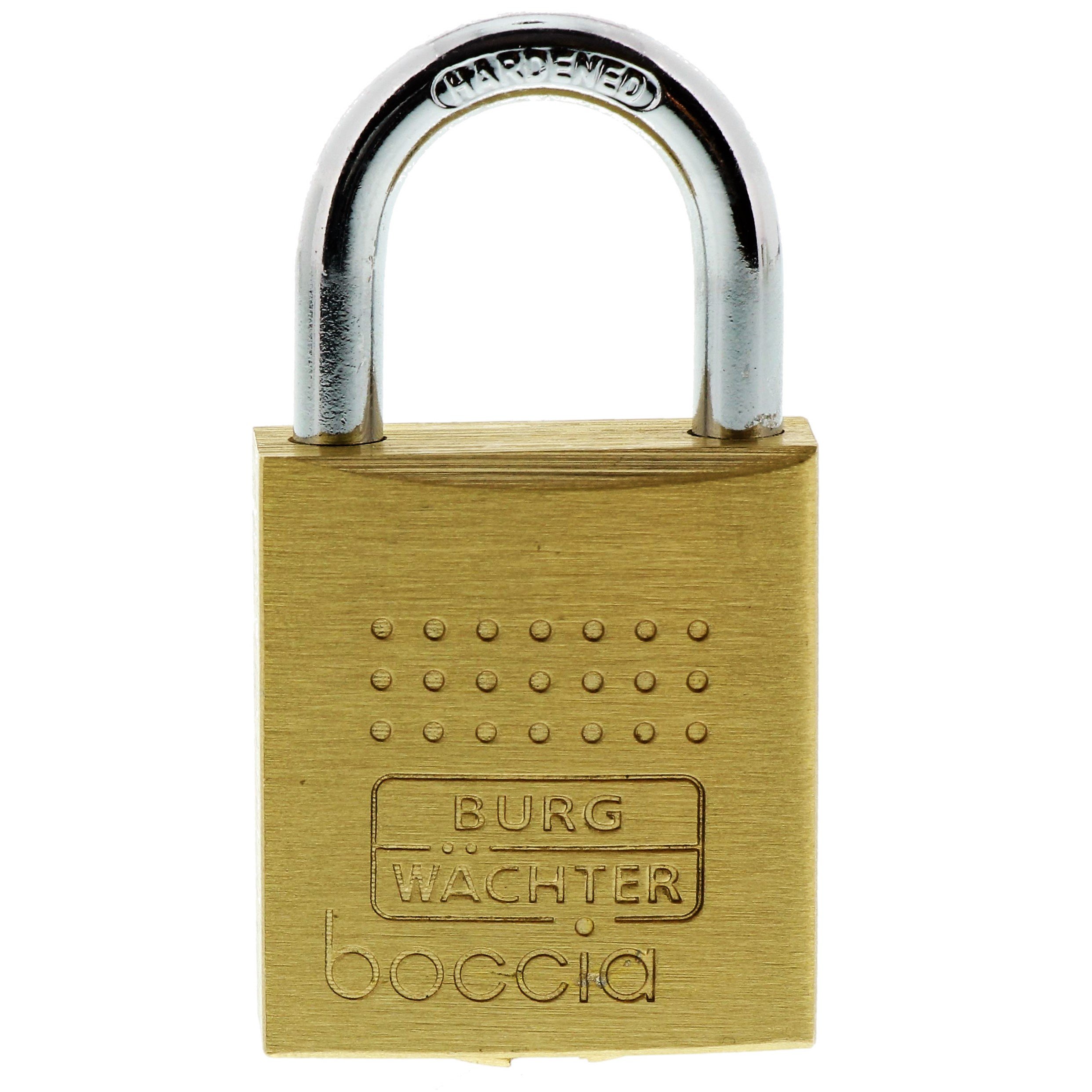 Burg-WächterBoccia 450 30 SB Padlock 5 mm Shackle Thickness Pinch Guard 2 Keys