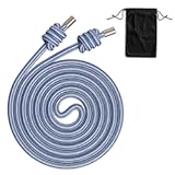 Flow Rope Weighted Fitness Jump Rope for Women Men Workout&comma; Adjustable 1&period;44lb Heavy Rope for Adult Exercise&comma; Mobility & Coordination Training Home Gym & Outdoors