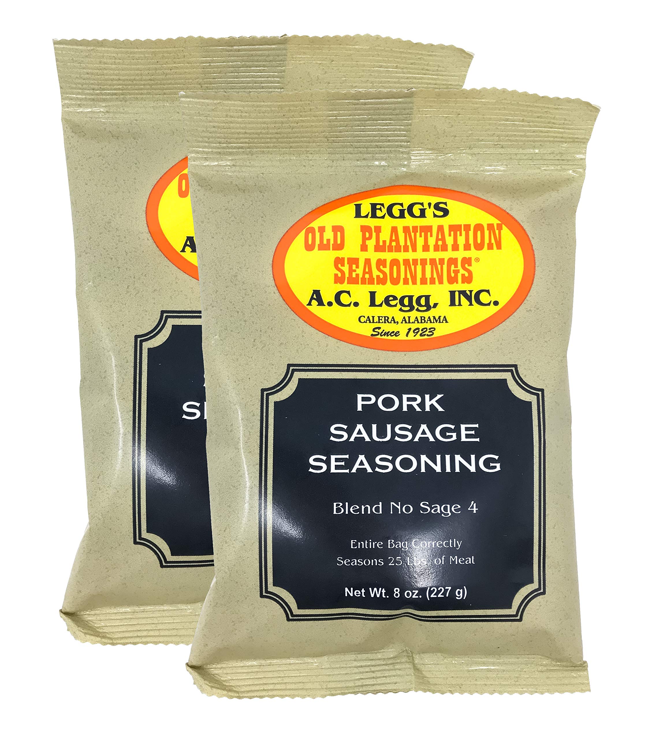 Amazon.com : A.C. Legg - Blend NS4 - Pork Sausage Seasoning with No Sage -  2 Pack : Grocery & Gourmet Food