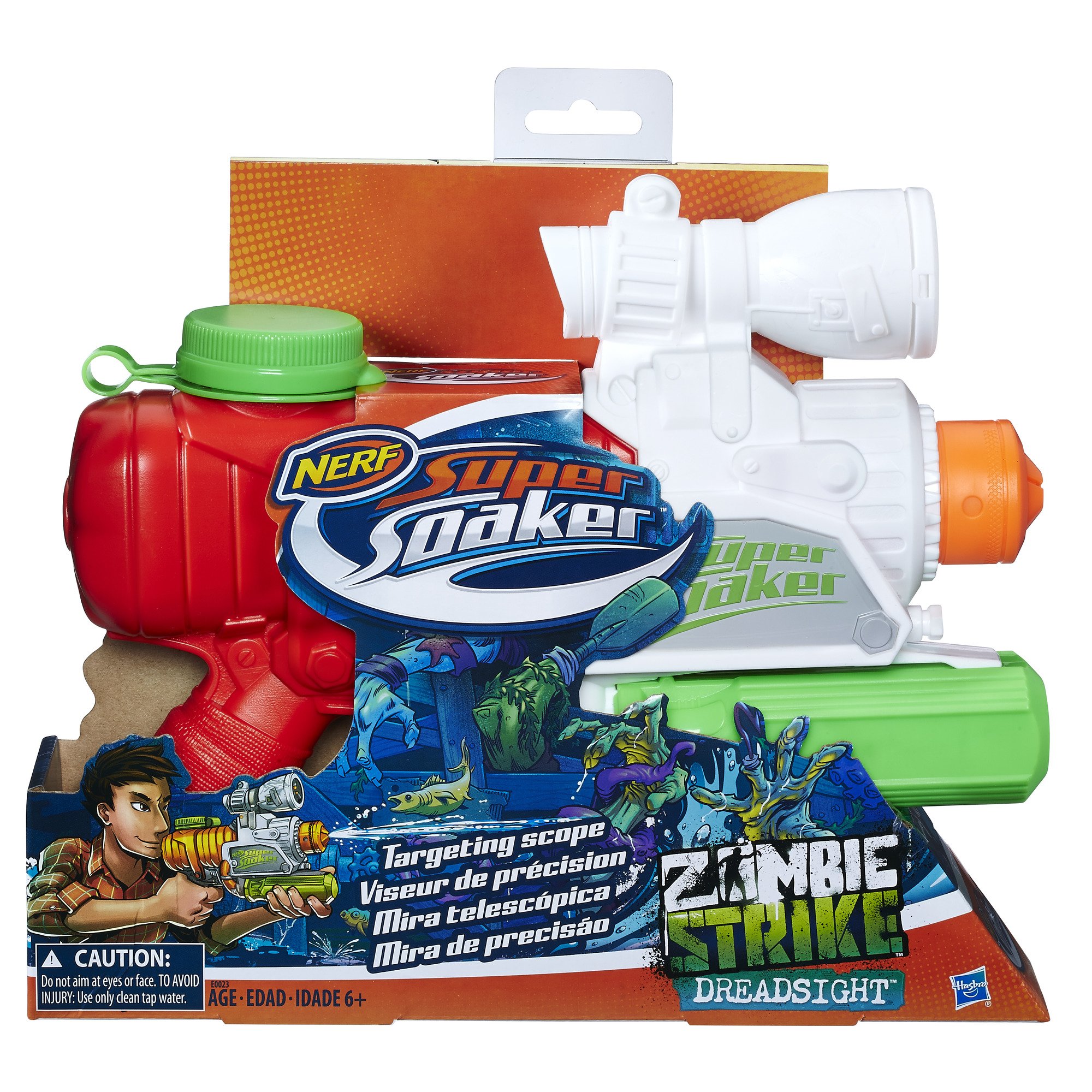 Amazon.com: Nerf Super Soaker Zombie Strike Dreadsight : Hasbro