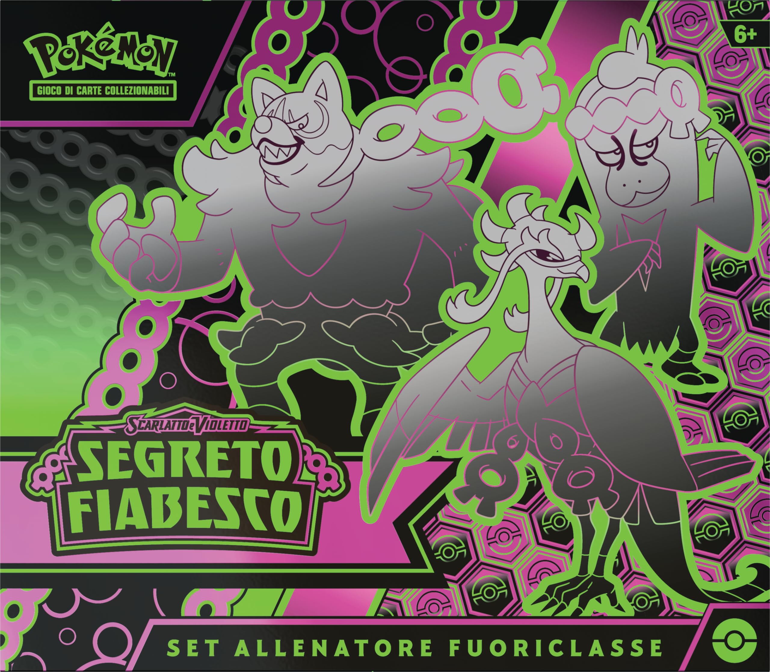 Pokémon Set Allenatore Fuoriclasse dell’espansione Scarlatto e Violetto - Segreto Fiabesco del GCC (1 carta promozionale a figura intera, 9 buste di espansione e accessori premium), ediz. in italiano