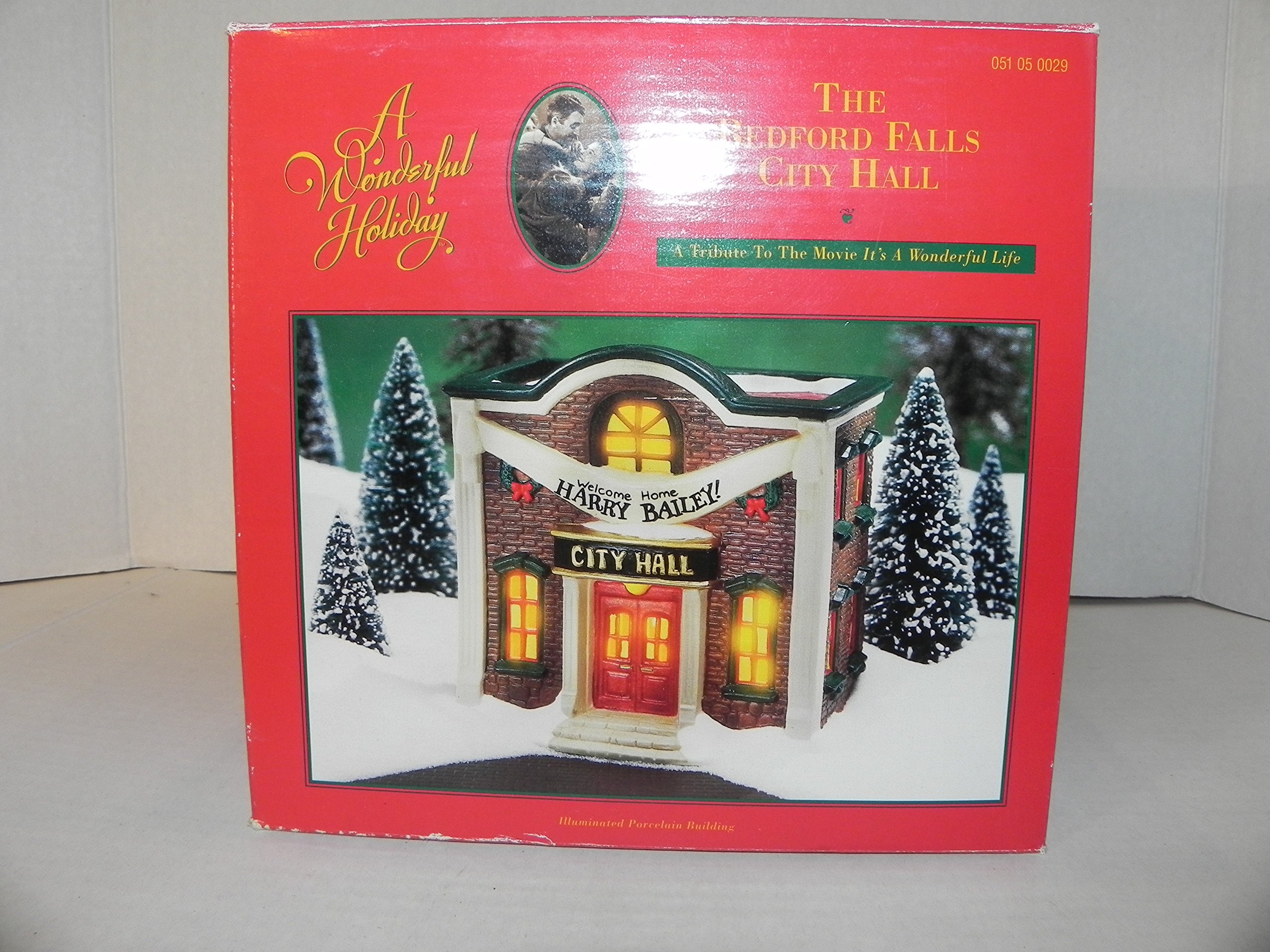 Amazon.com: 1997 It's a Wonderful Life Bedford Falls City Hall