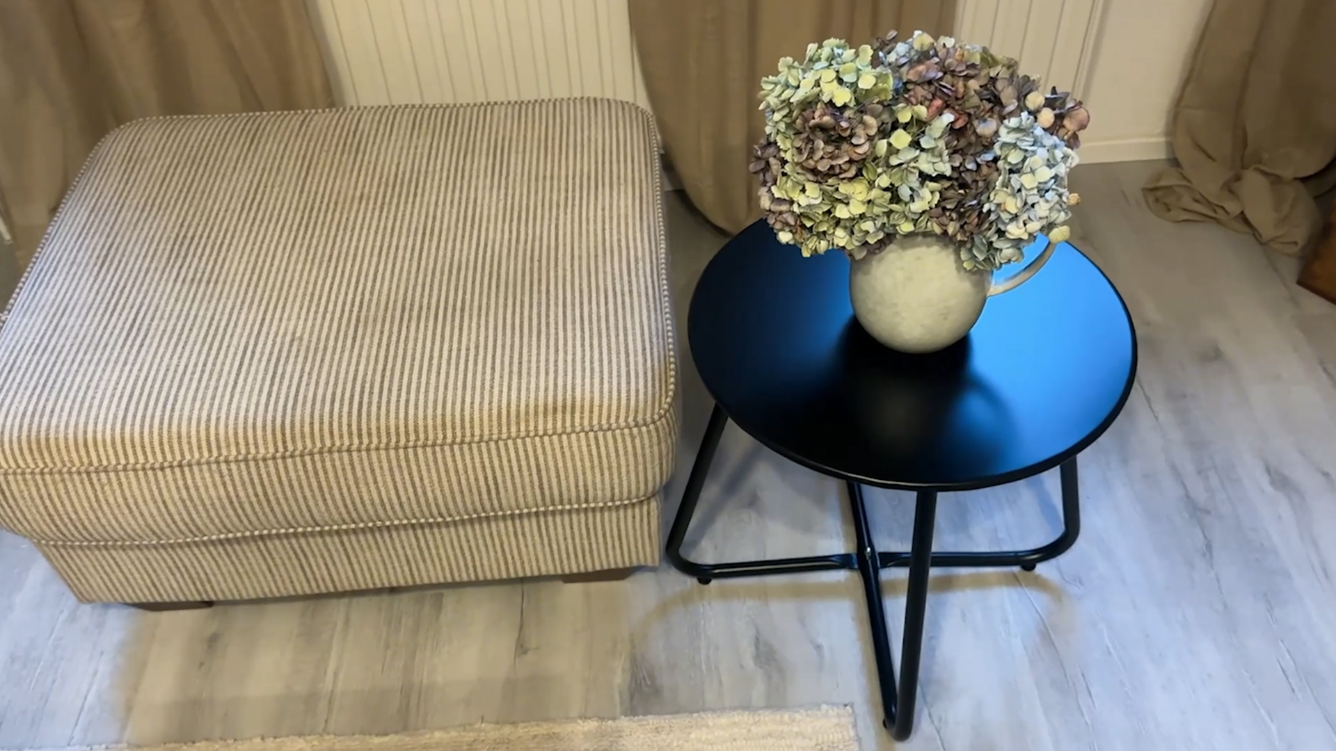 Baoblaze Tavolino Rotondo Da Divano – Piccolo E Robusto – 35 O 40 Cm – Ferro Nero – Moderno Per Soggiorno, Camera Da Letto O Dormitorio