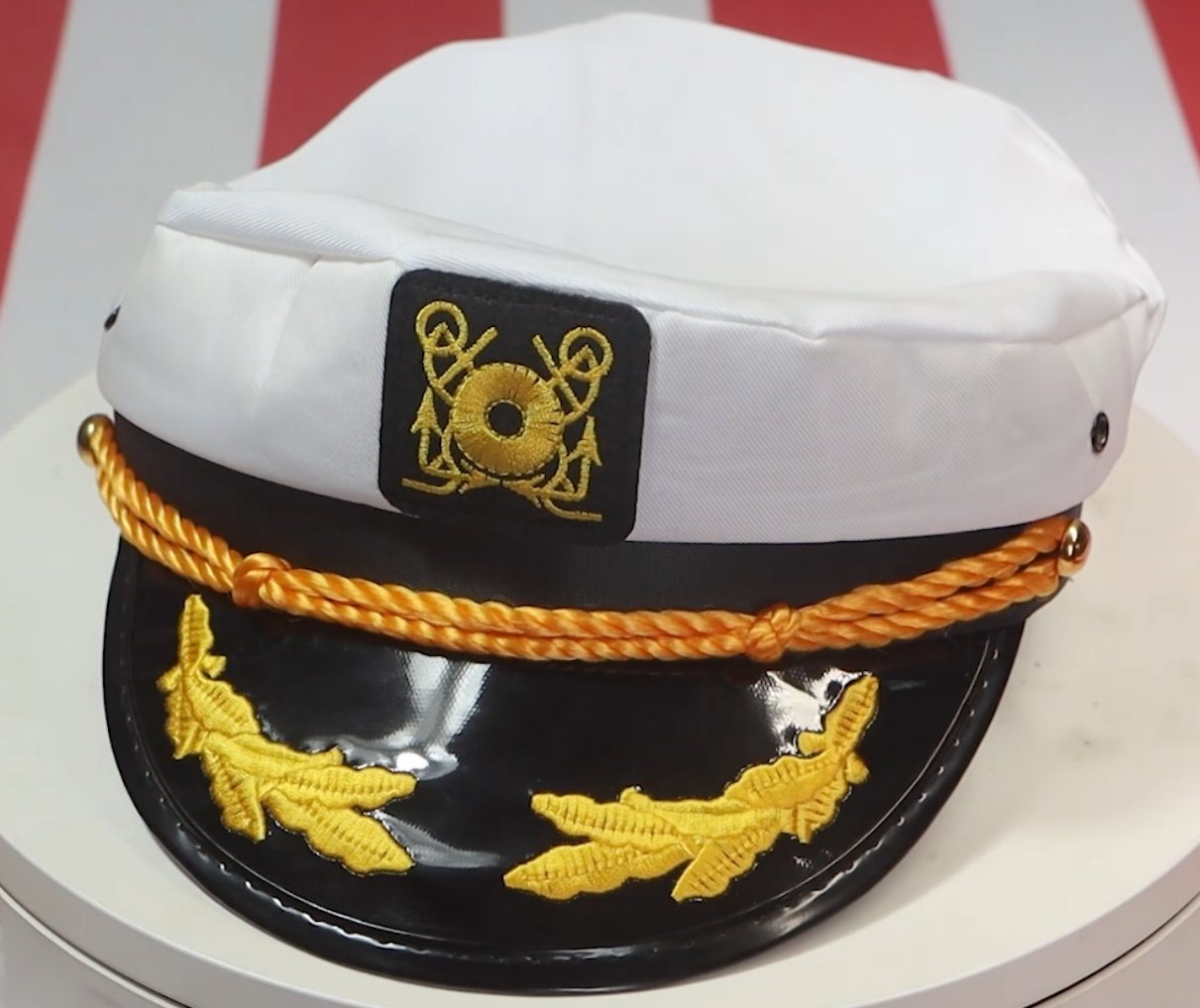 Amazon.com: Novelty Place Embroidered Captain Hat - Adjustable