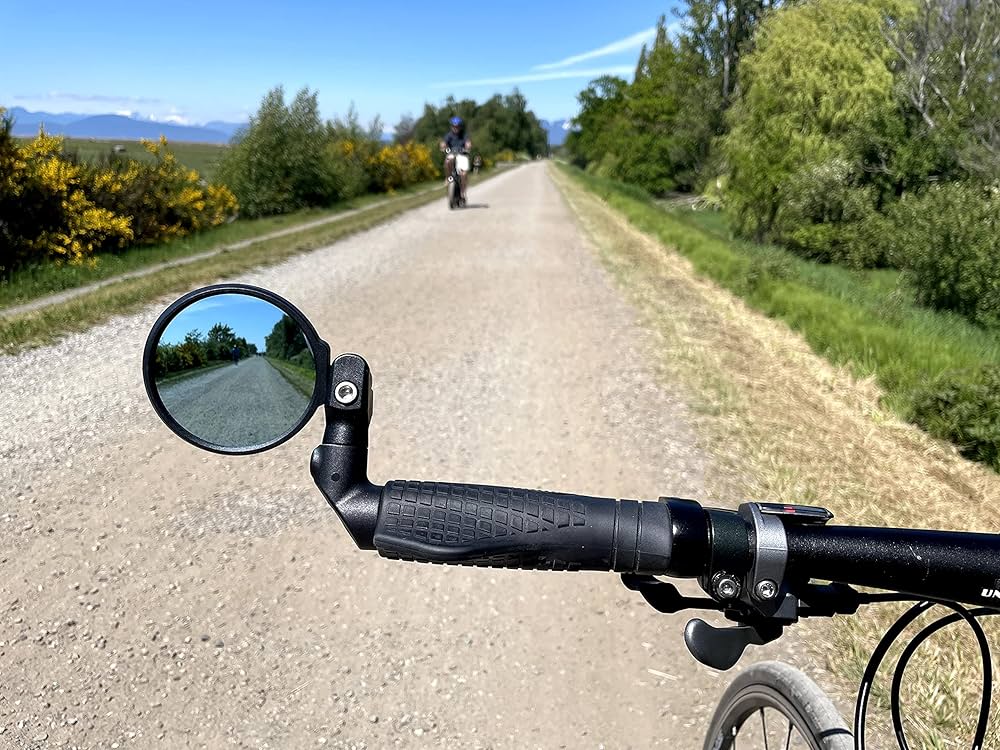 Amazon.com: Hafny NEW Multi-Adjustable Bar End Bike Mirror