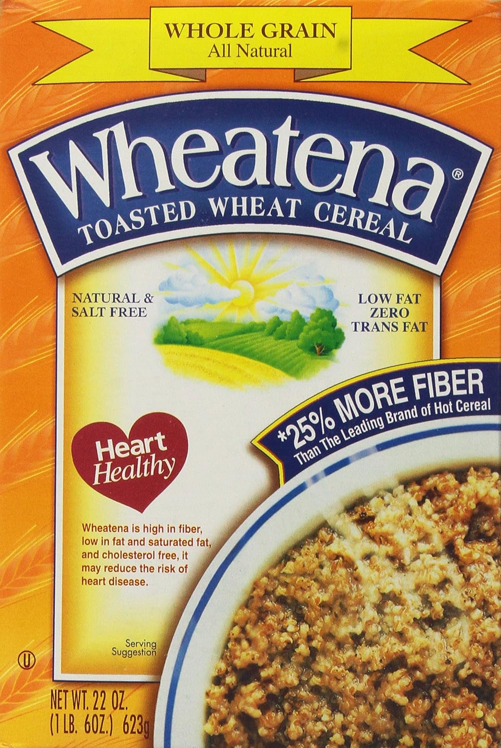 Wheatena Toasted Wheat Cereal, 20-Ounce Boxes