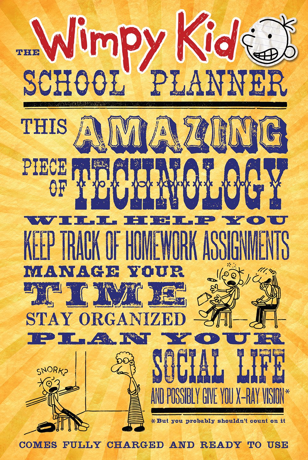 The Wimpy Kid School Planner (Diary of a Wimpy Kid) Calendar – Organizer, June 17, 2014