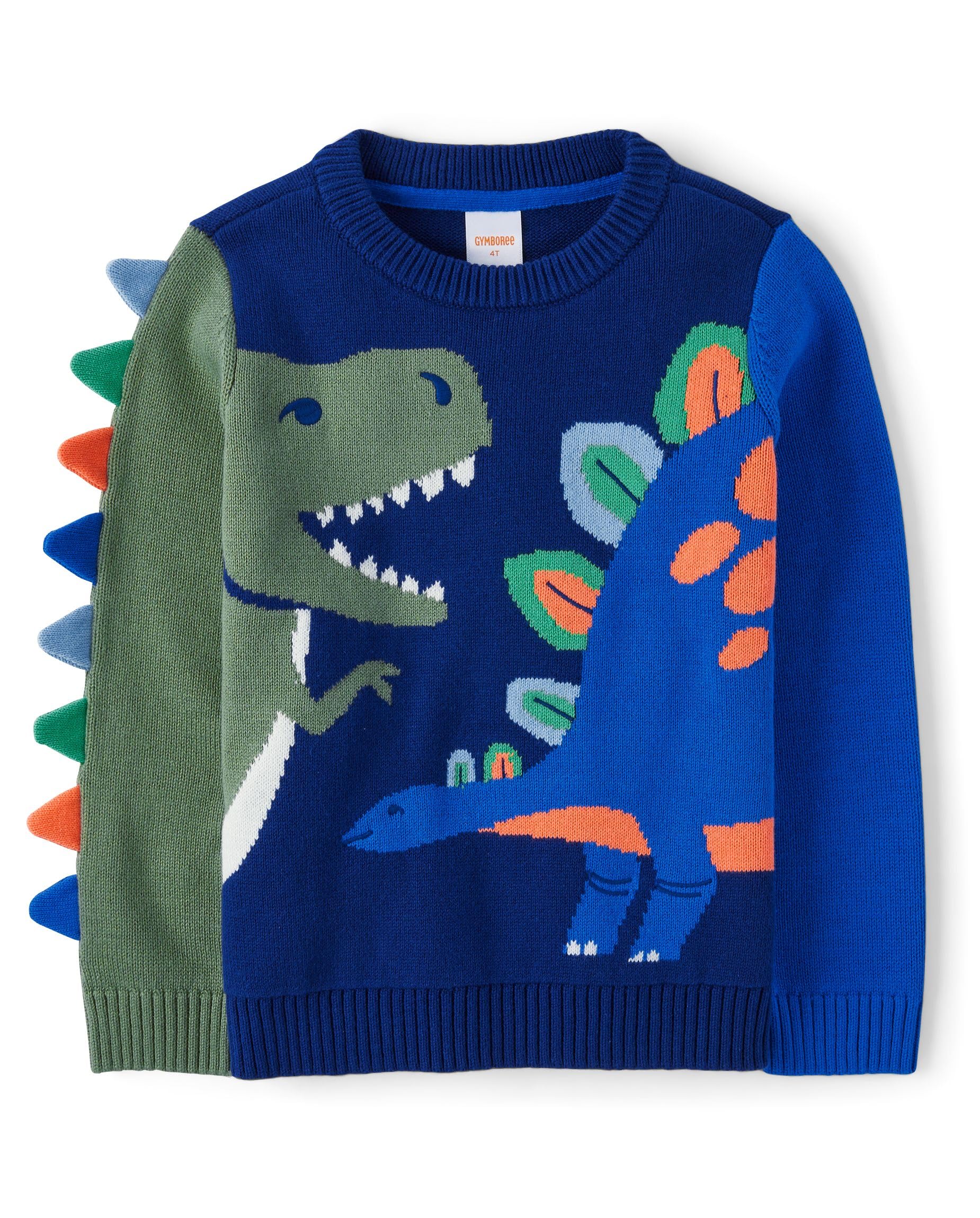Gymboree Boys' and Toddler Long Sleeve Crew Neck Pullover Sweater