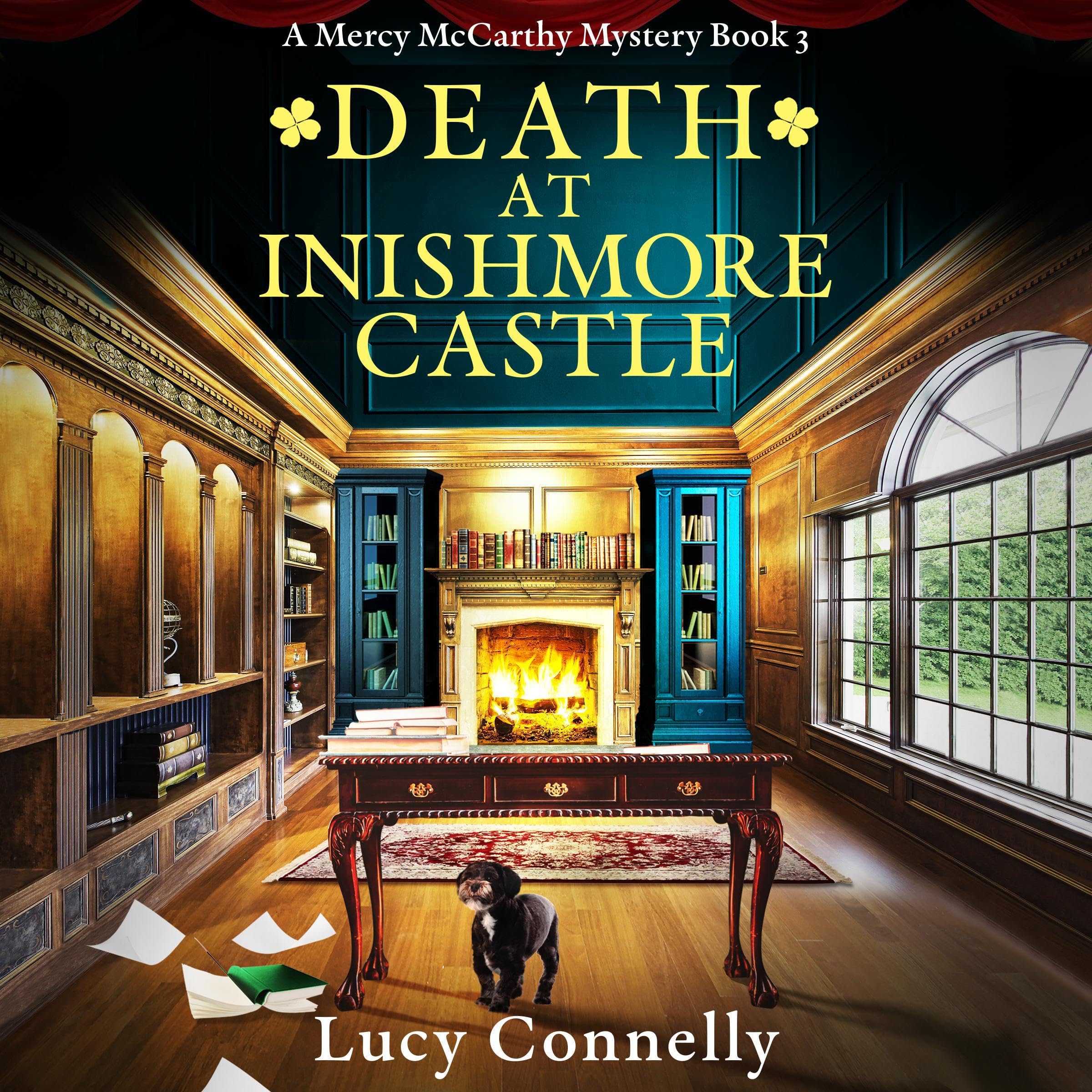 Cover art for Death at Inishmore Castle