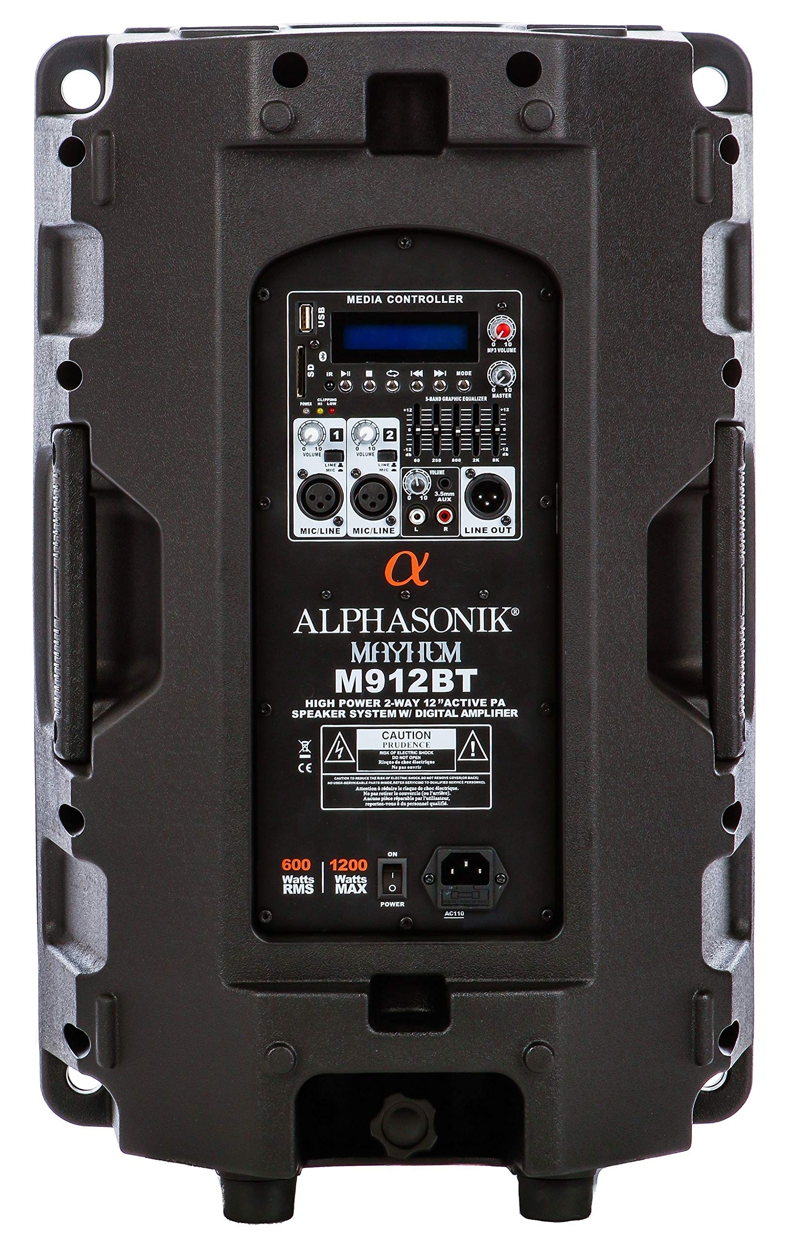 Amazon.com: Alphasonik M912BT PRO 12