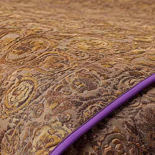 Miniatura 7 de Mandala Crafts Cinta al bies negra de un solo pliegue para costura, 58 pulgadas, 55 yardas, cinta de bies de un solo pliegue para dobladillo, cinta