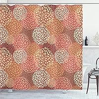 Vista 10 de Ambesonne Cortina de ducha de caballo, potente semental de Appaloosa, elegante estampado equino de campeón de sangre pura real, juego de decoración