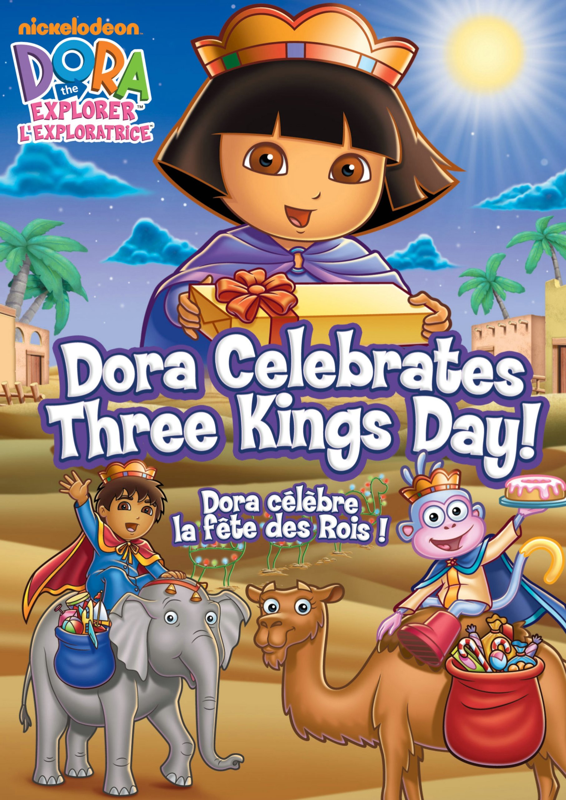 Dora the Explorer: Dora Celebrates Three Kings Day (Sous-titres français) [DVD]