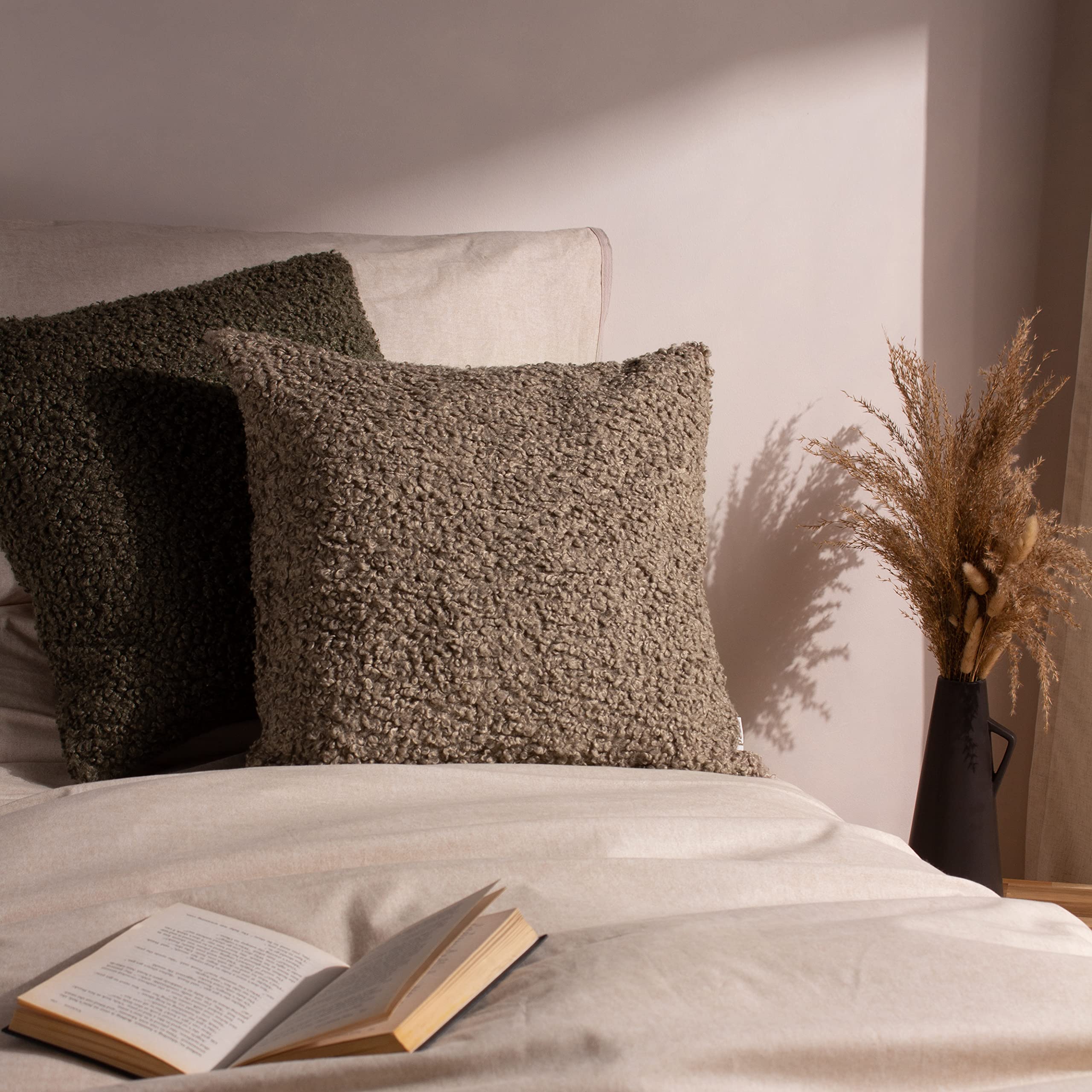 Yard Cabu Chunky Boucle Feather Rich Filled Cushion