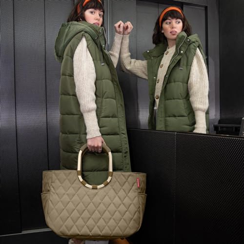 Image of reisenthel loopshopper L - Sturdy bag with practical compartments - water resistant design.