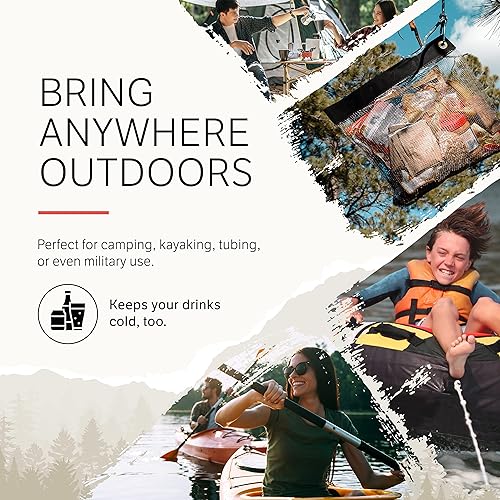 Miniatura 7 de Bolsa para provisiones a prueba de roedores, para viajes de campo (acampada, caza, senderismo, pesca, kayak, preparación)