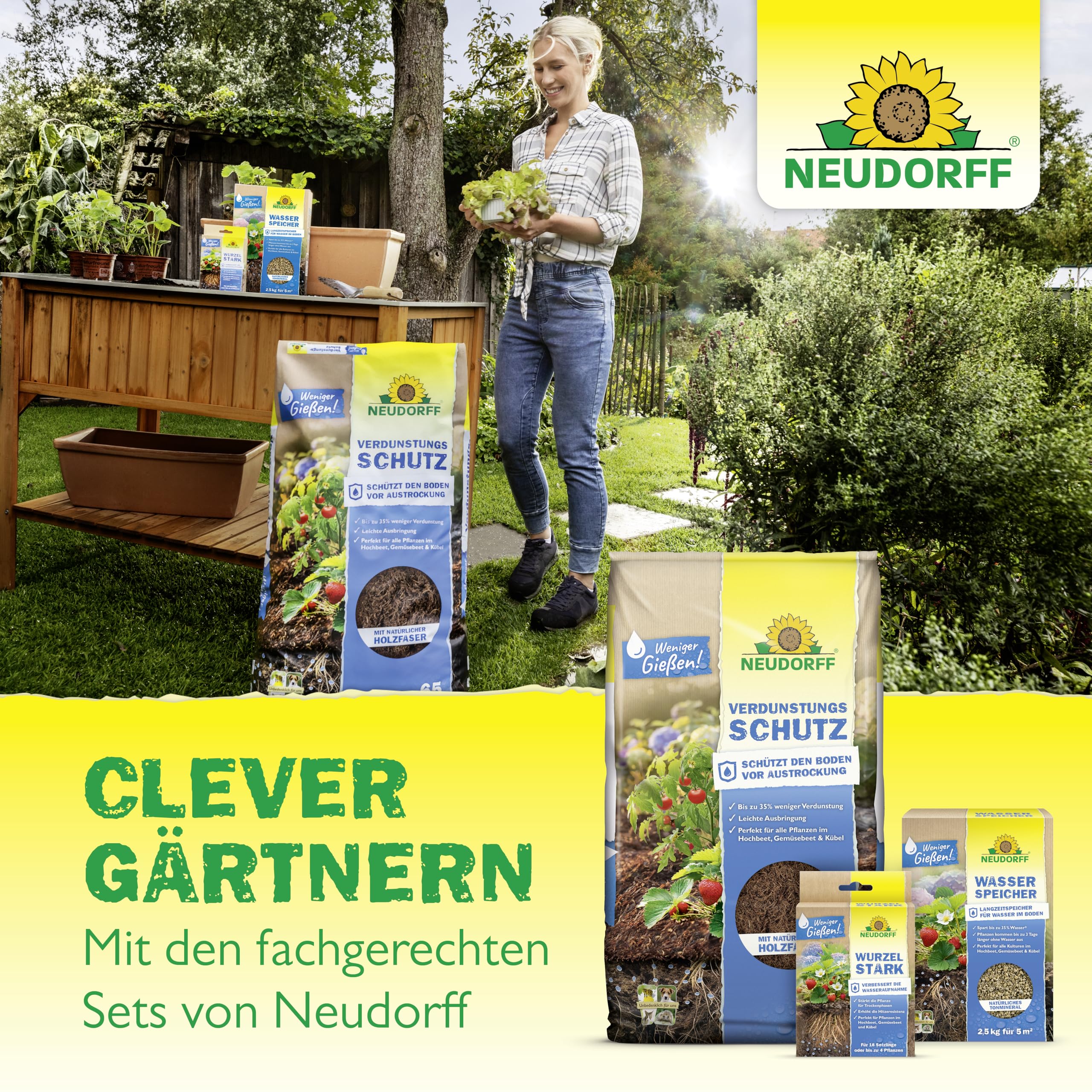 NEUDORFF Thermokomposter mit Bodengitter DuoTherm 530 L Schnellkomposter rattensicher - Komposter Garten für Küchenabfälle - Wetterfeste und UV-beständige Komposttonne mit Recycling Kunststoff