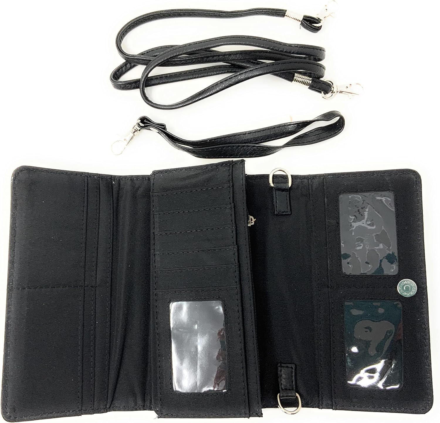 Texas West Women's Skull Chain Concealed Carry Handbag Purse Shoulder Bag/Crossbody Bag/Walllet