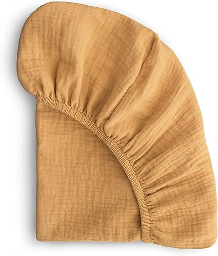 Miniatura 2 de mushie Sábana de muselina extra suave para cuna  30 x 16 pulgadas (Tradewinds)