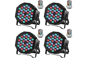 Essential Lighting Solution for Events: Rechargeable PAR Can Lights