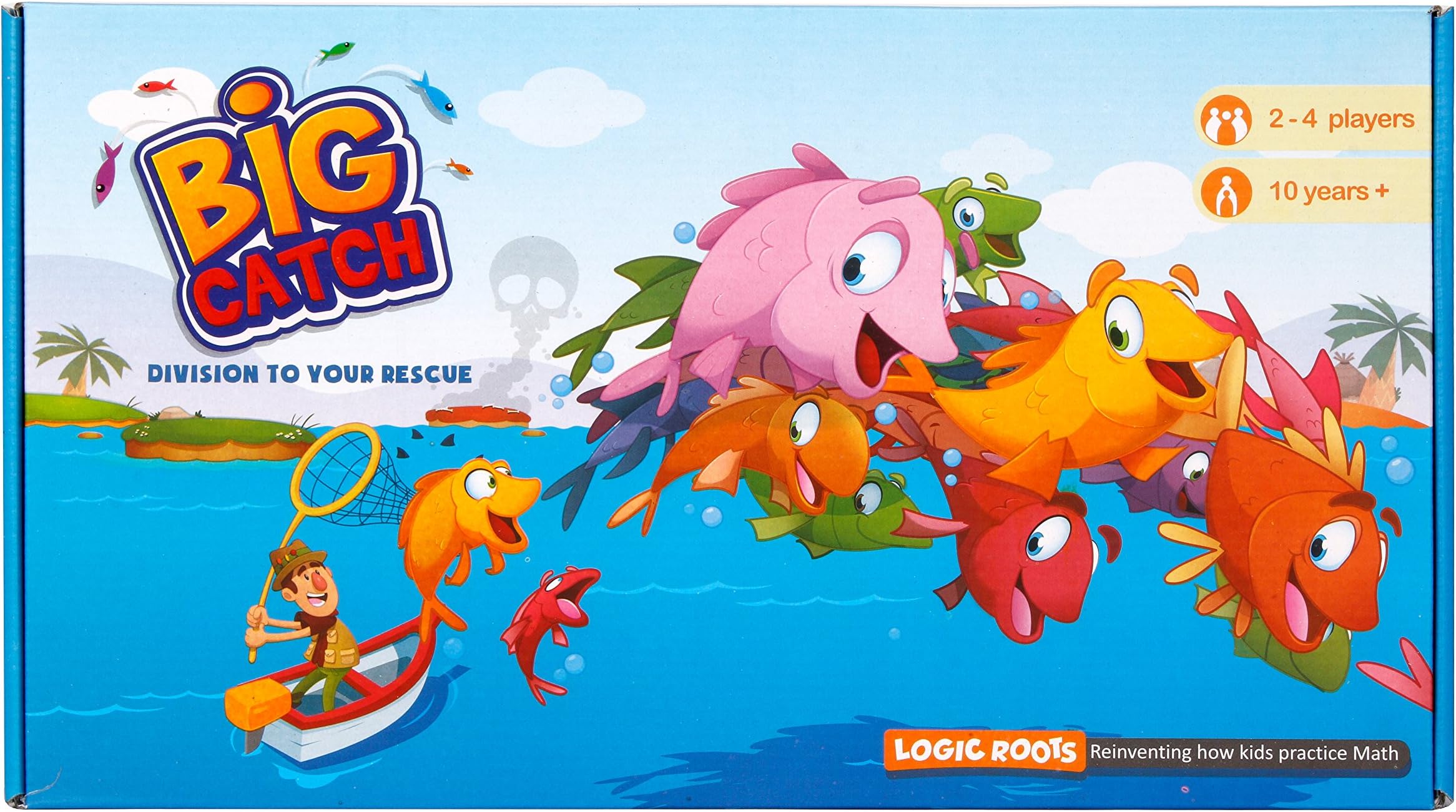 Big Catch Advanced Division Board Game Stem Toy Maths Resource