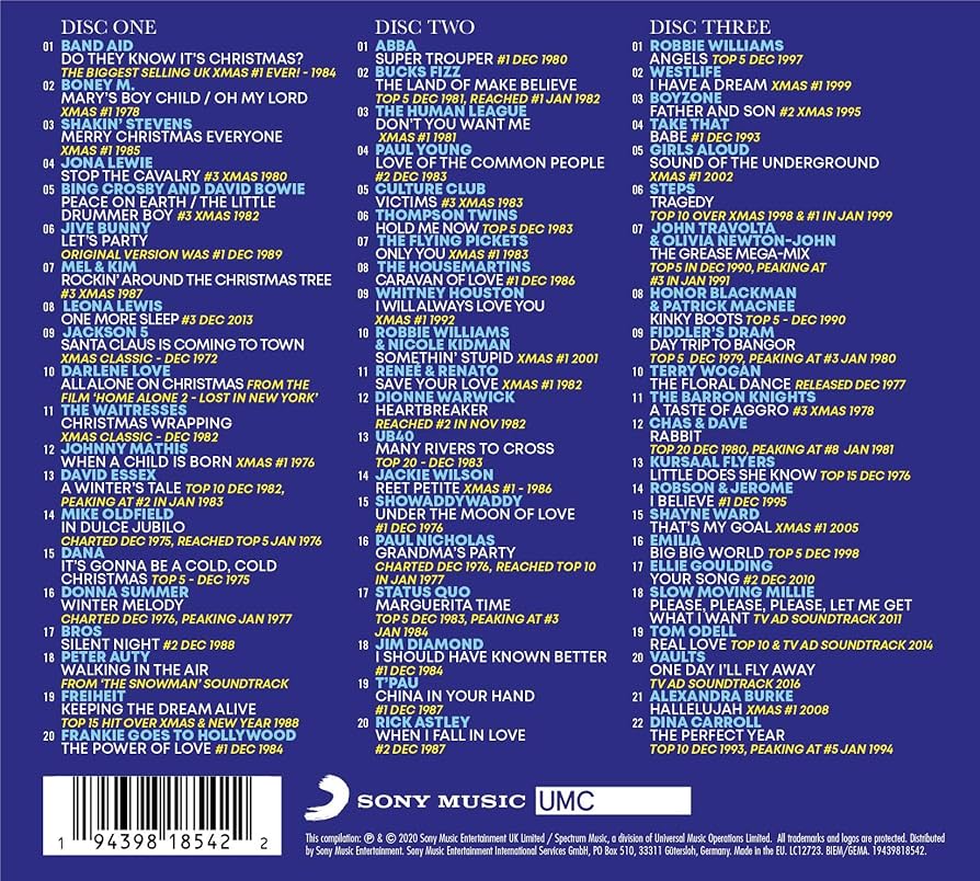 Christmas Time Back /美品CD Christmas - Classical Christmas - 2 CD Collection - Amazon