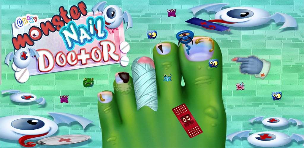Doctor Doll「お口をあけて」First Lesson Little Monster Toe Nail Doctor Surgery Hospital - Free Fun Games
