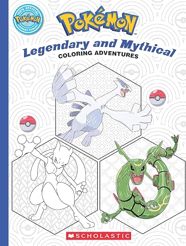 Pokemon Coloring Adventures #2: Legendary &amp; Mythical Pokémon