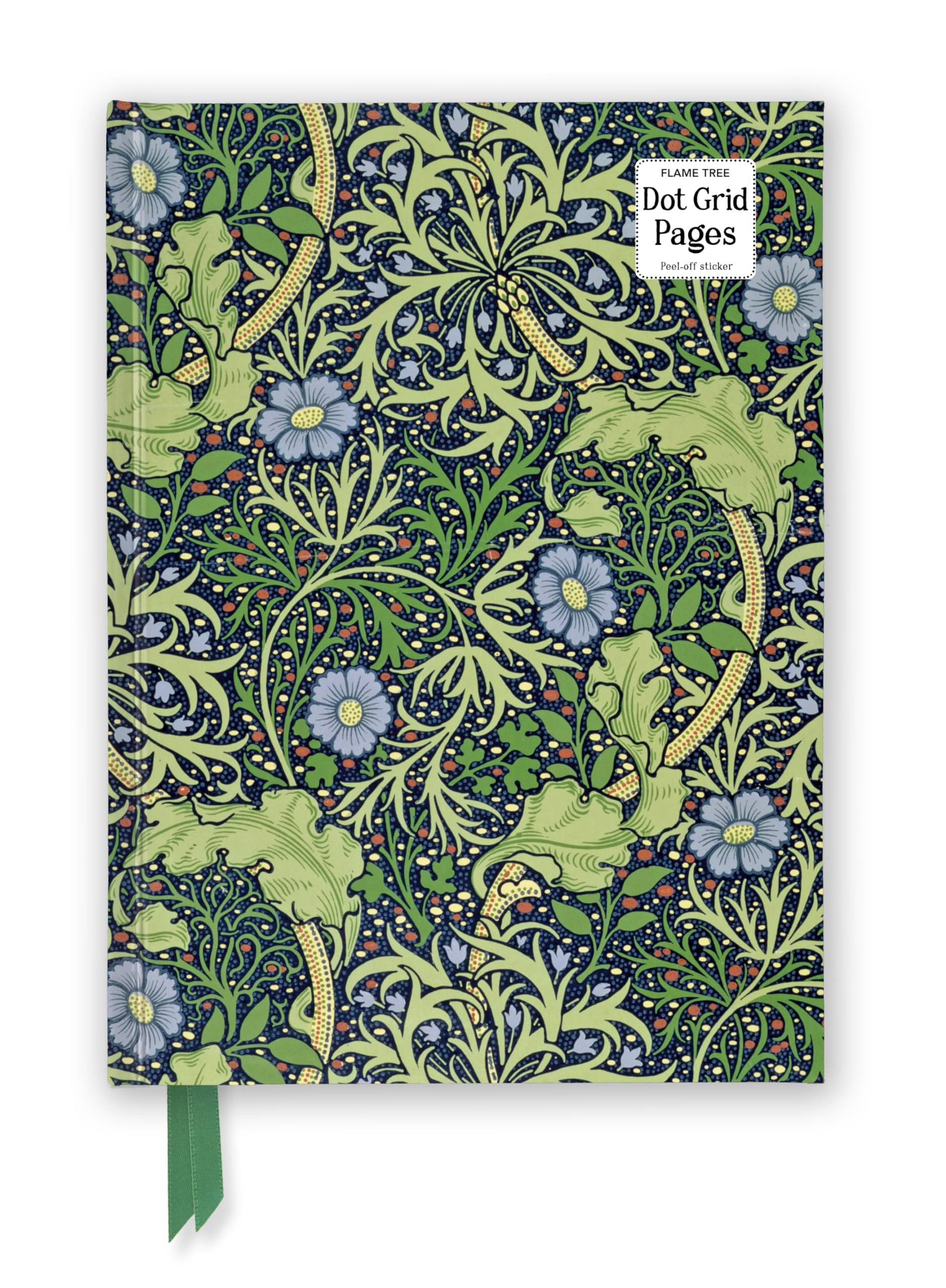 William Morris: Seaweed (Foiled Dot Grid Journal) by  Flame T... - 9781835628461