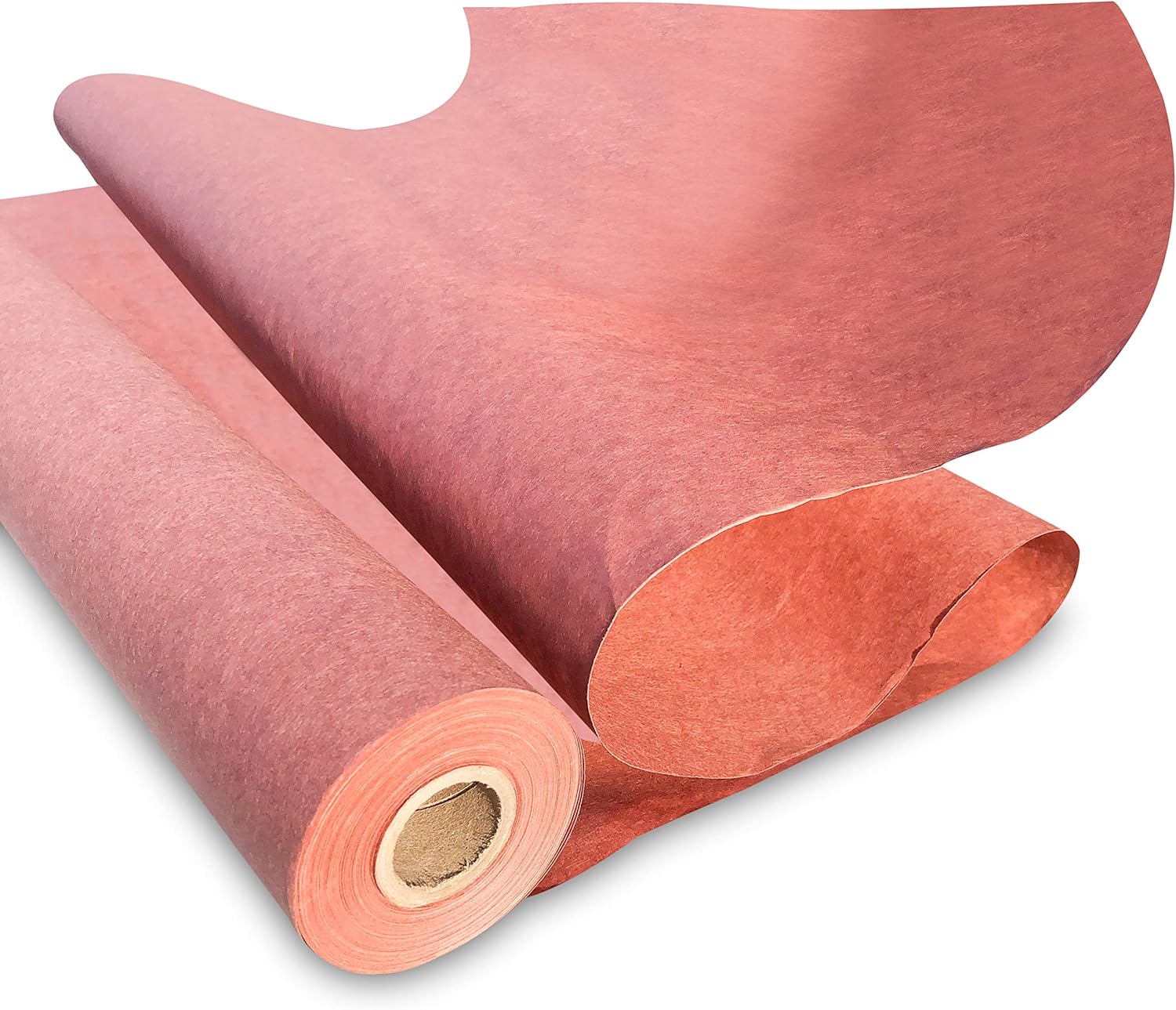 Made in USA Pink Butcher Kraft Paper Roll 17.75" x 1200" (100ft), Food