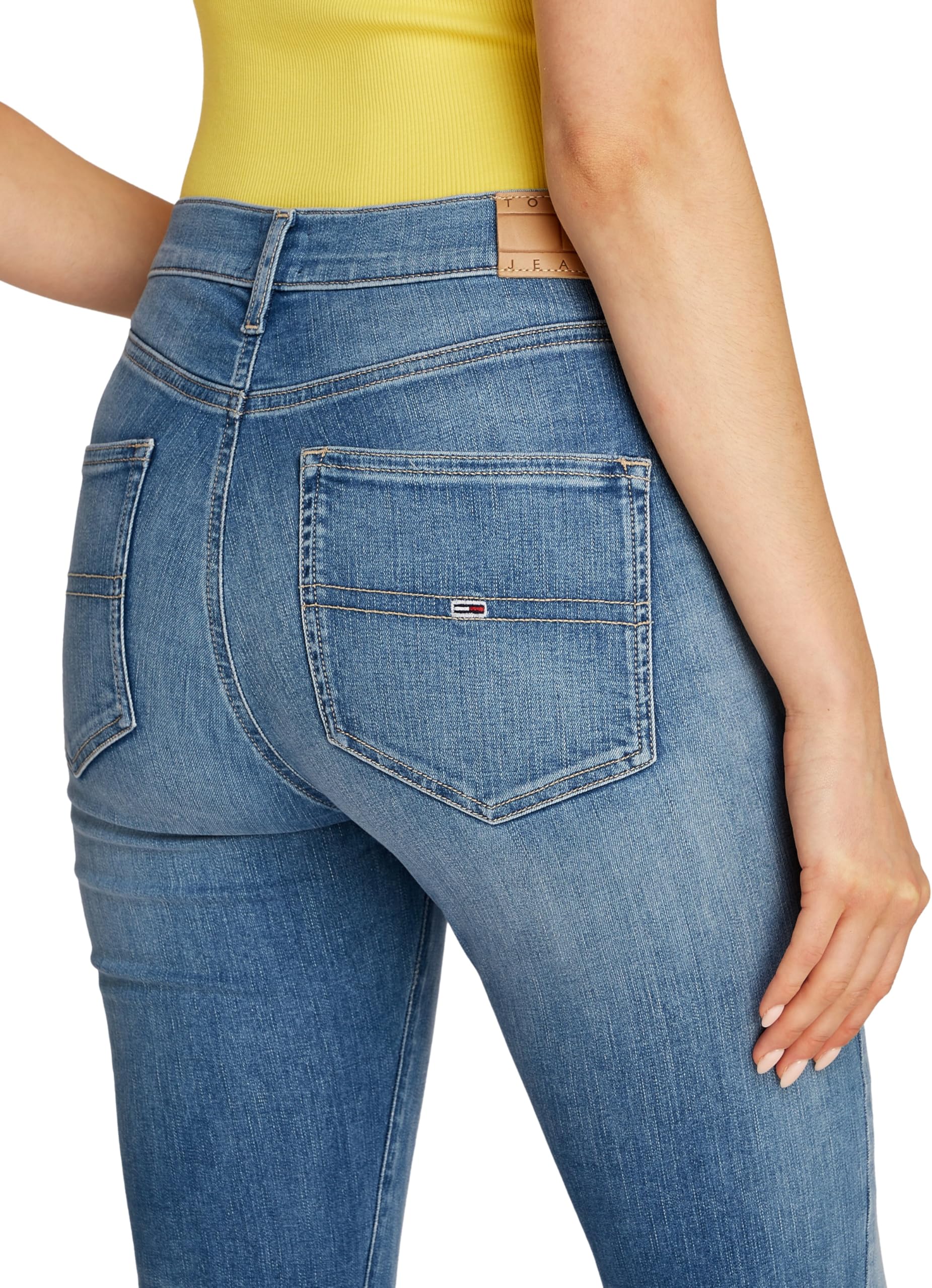 Tommy Jeans Damen Jeans Hose Sylvia Skinny Fit