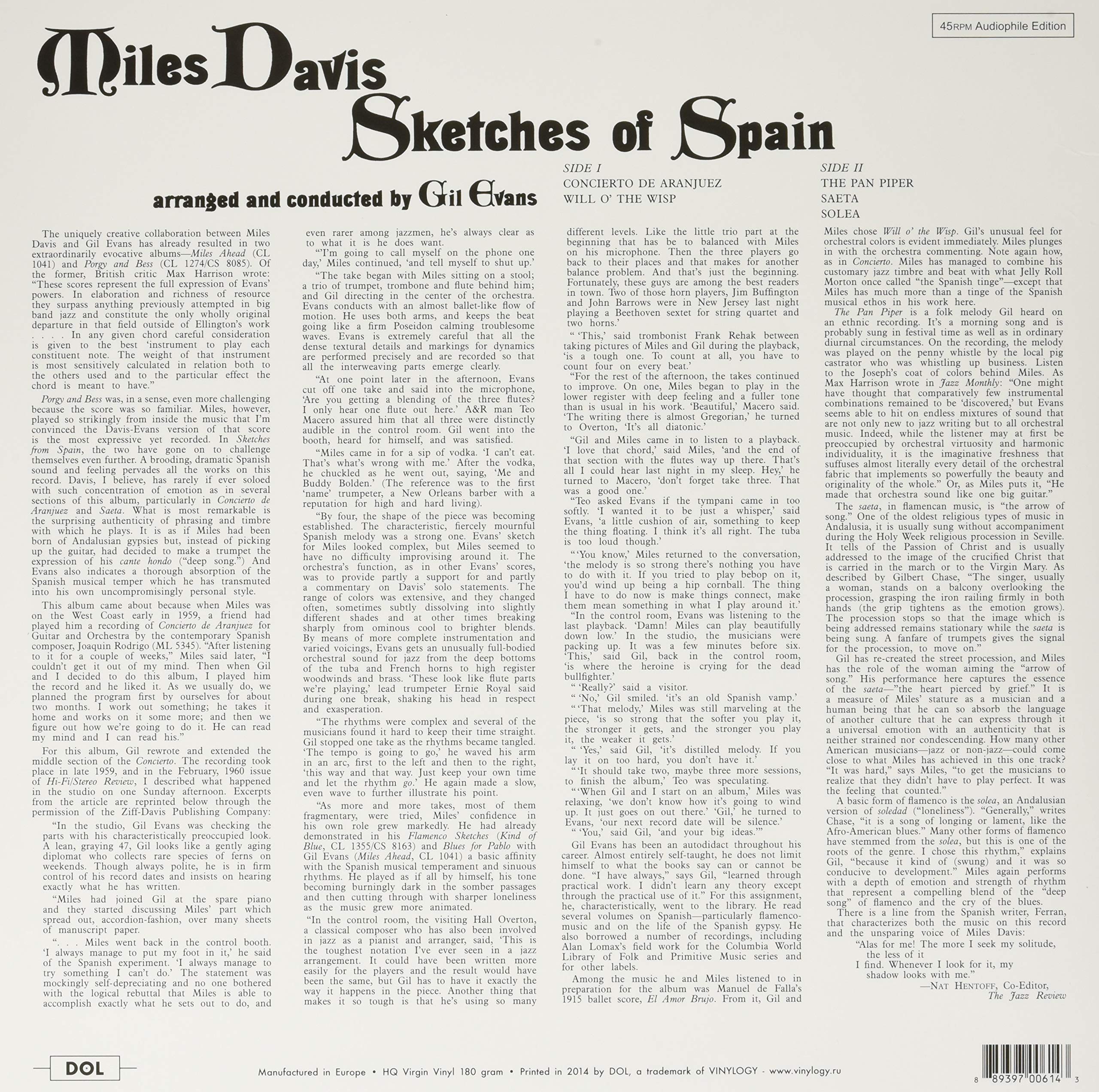Sketches Of Spain