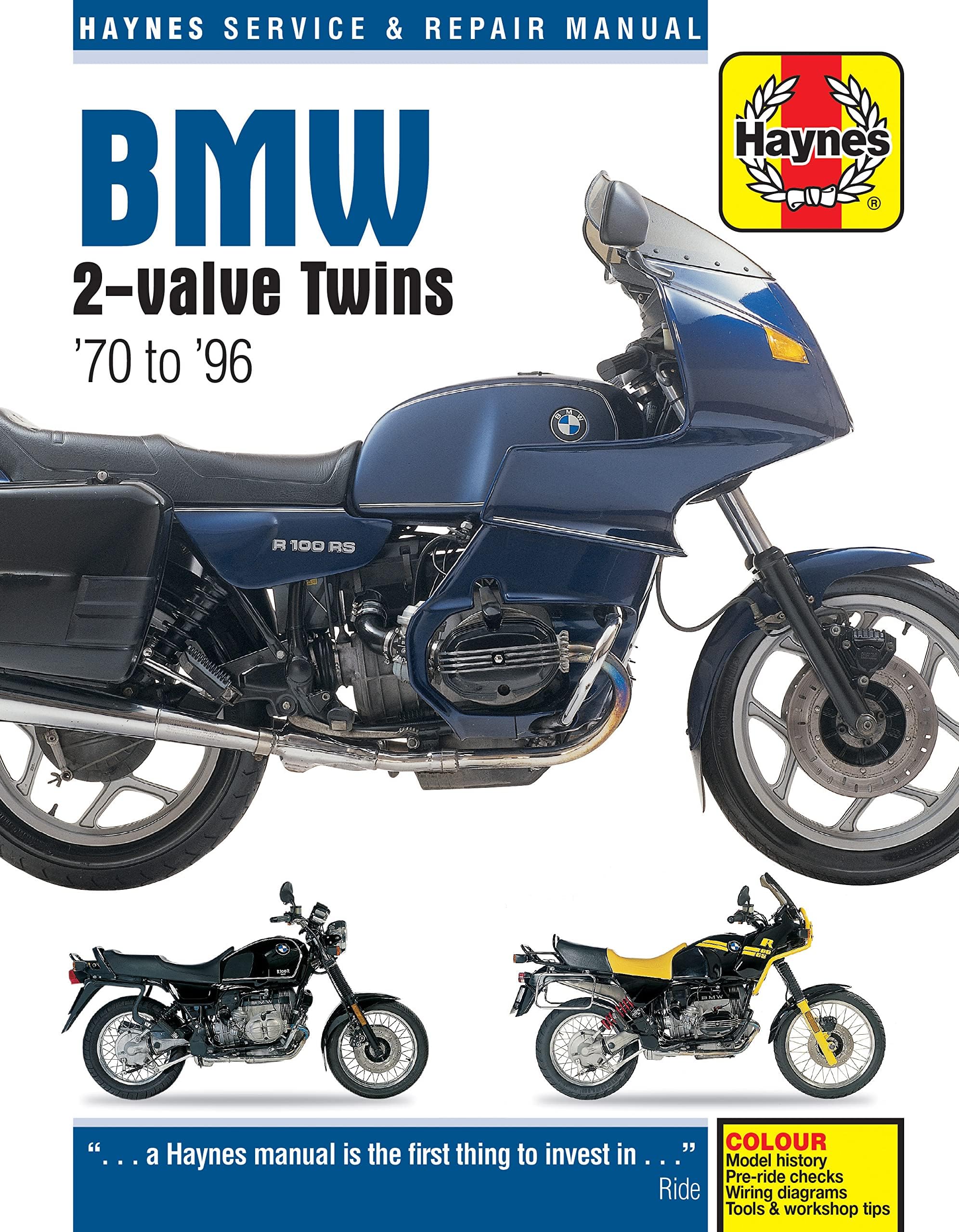 BMW 2-Valve Twins '70 to '96 (Haynes Service & Repair Manual)