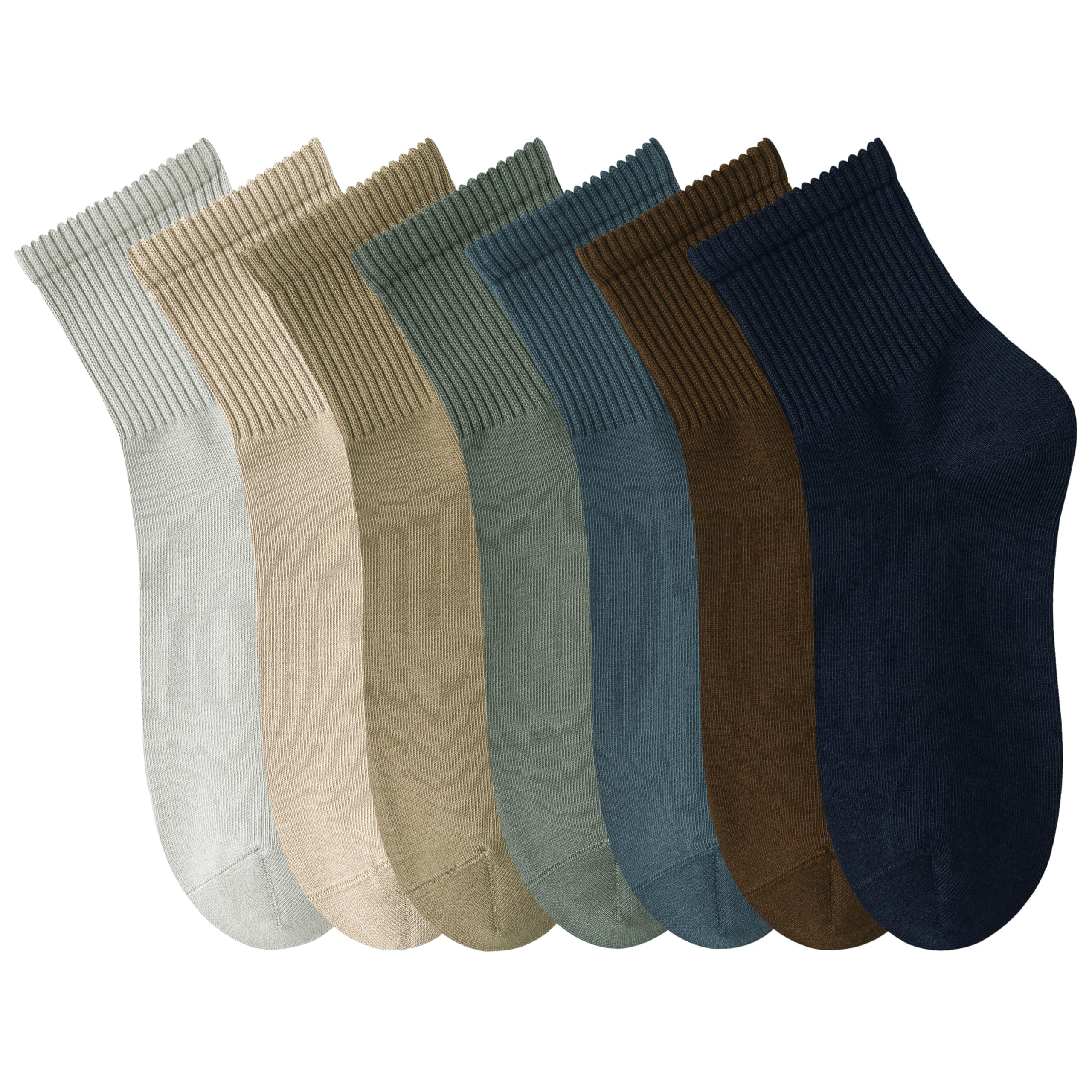 Women's Cotton Quarter Crew Socks