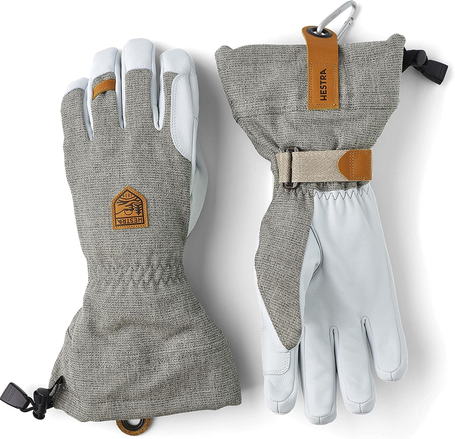 Hestra Army Leather Patrol Gauntlet - Classic Leather Snow Glove for The Mountains : Sports & Outdoors