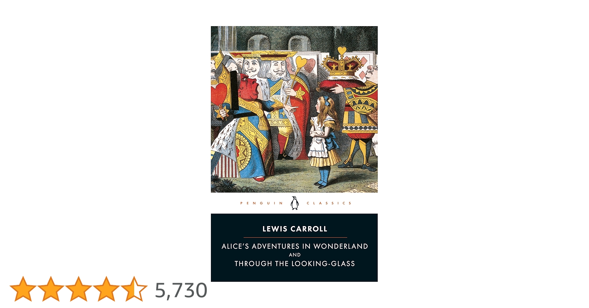 Alice❜s Adventures in Wonderland　洋書 Alice's Adventures in Wonderland: Hardcover: Carroll, Lewis