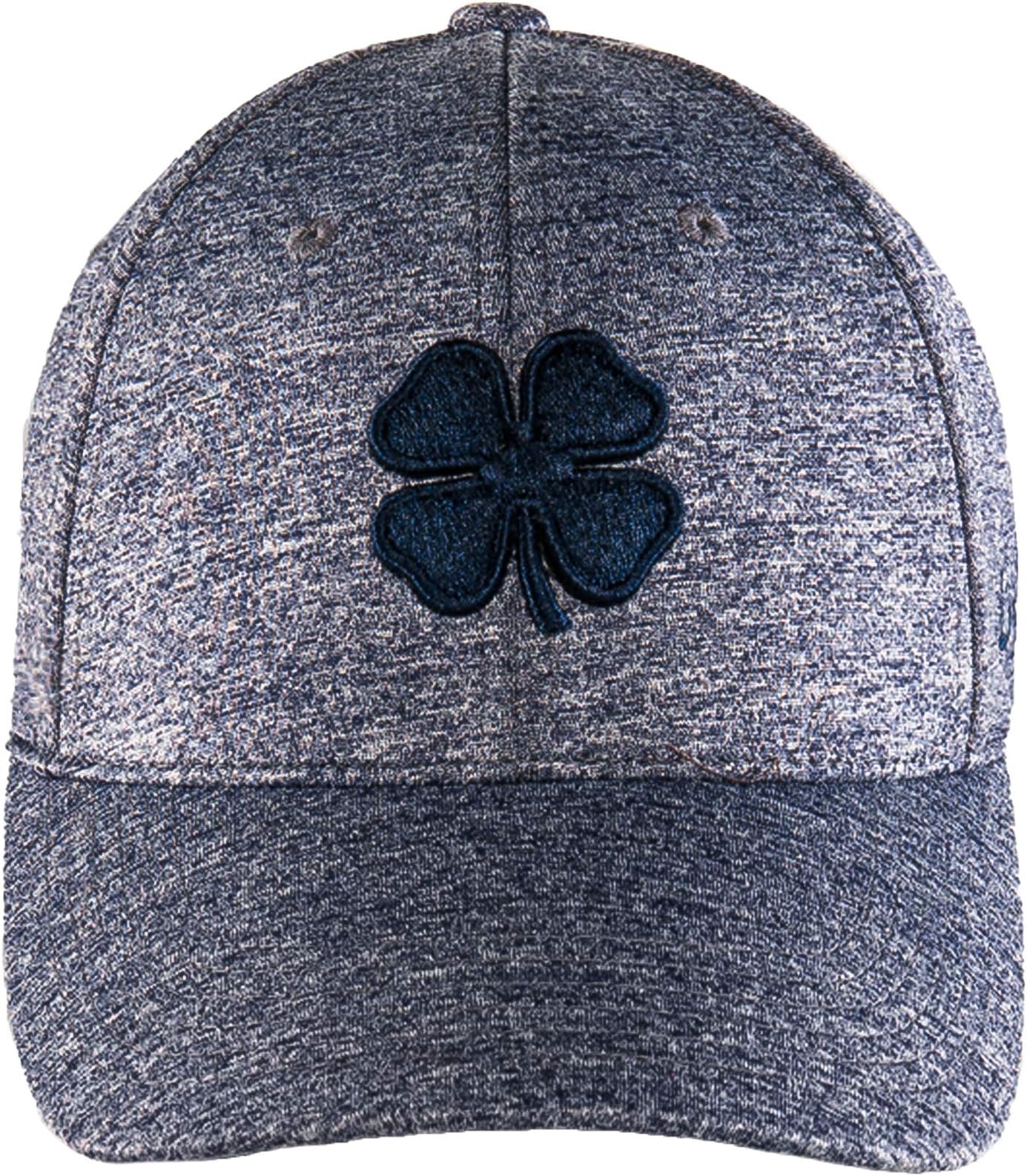 Black CloverLucky Heather Denim Flex Cap, Navy/Denim