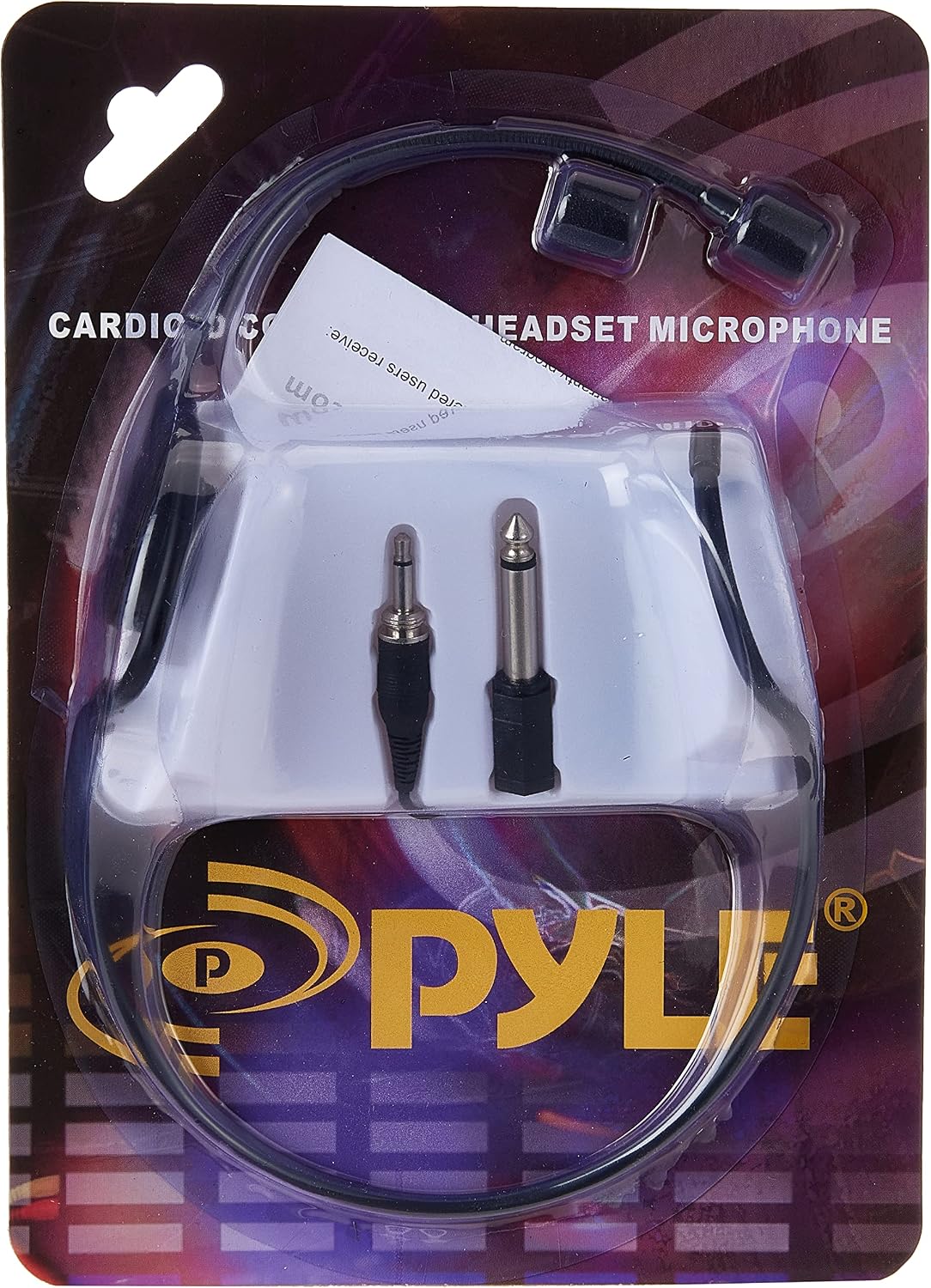 Pyle PLM31 Cardioid Condenser Headset Microphone,Black