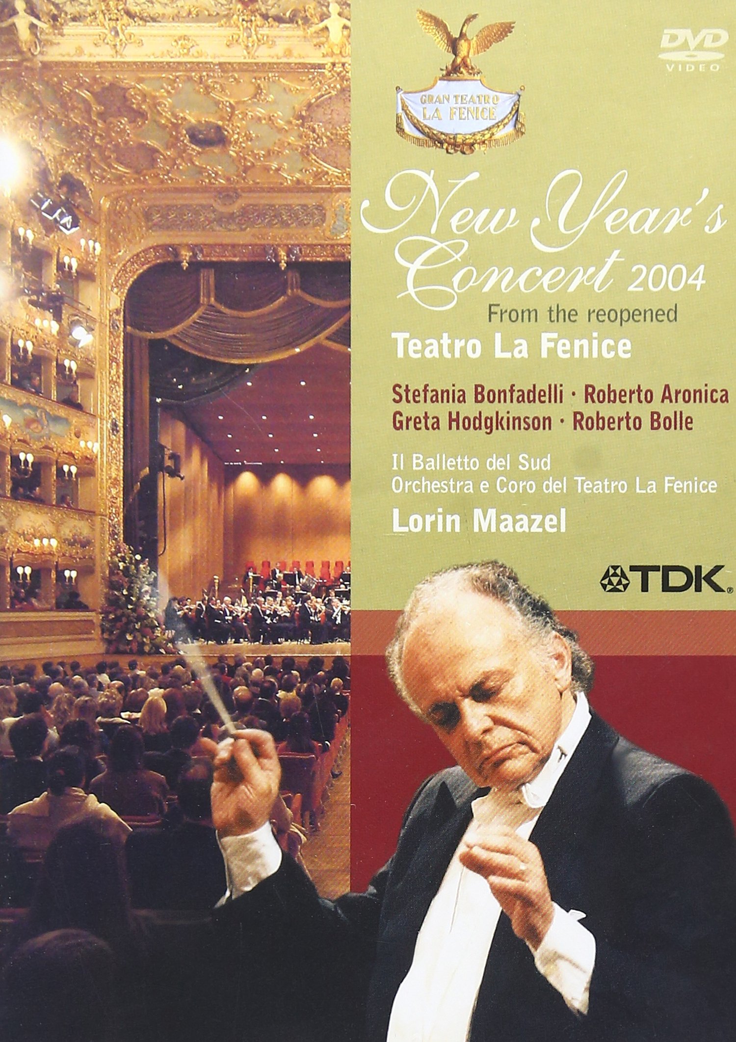 New Year's Concert 2004 - Orcehstra e Coro del Teatro Fenice [Import] [DVD]